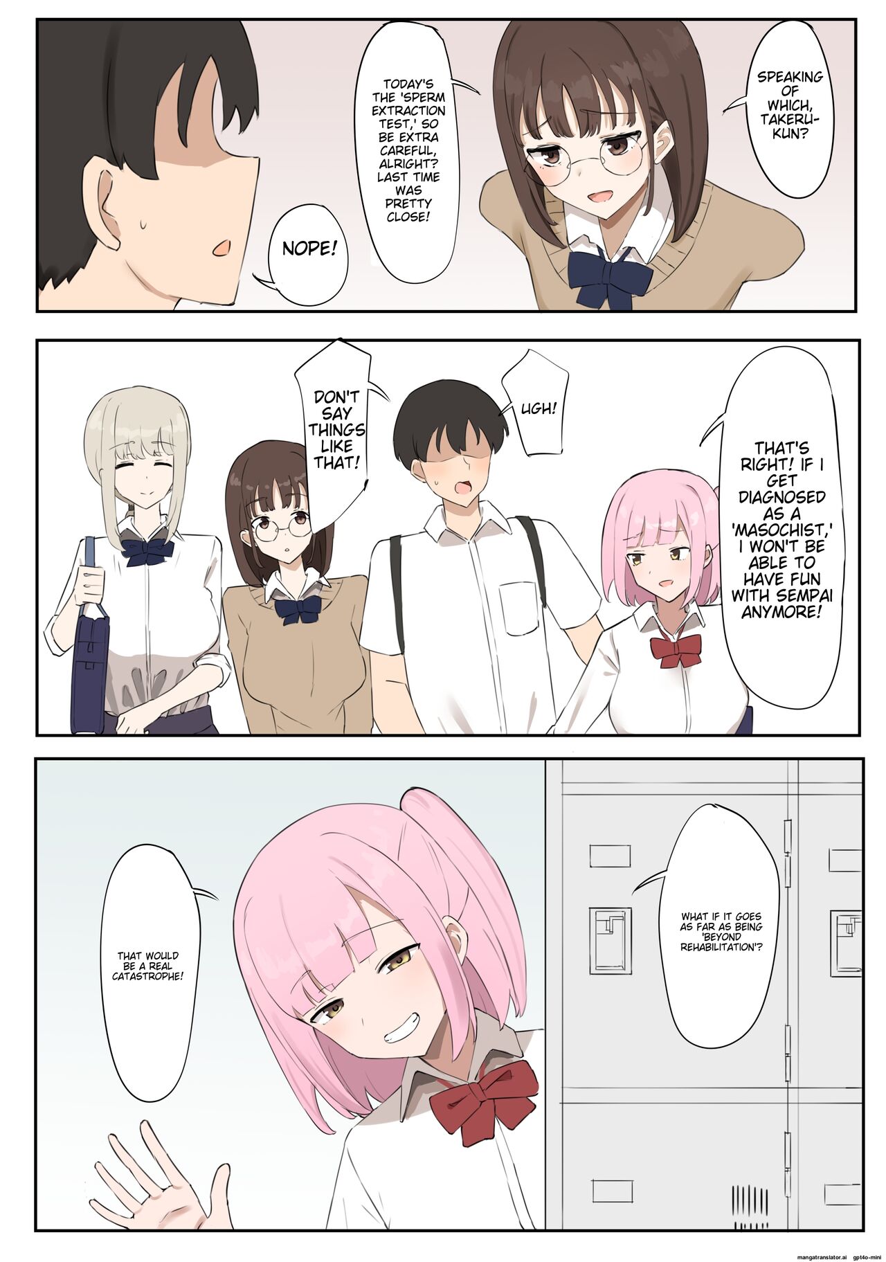 A masochist can't pass on their genes! page 3