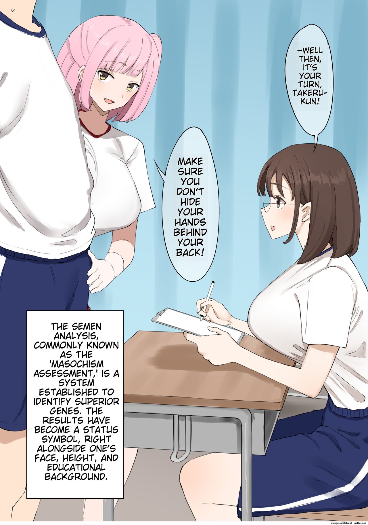 A masochist can't pass on their genes! page 4