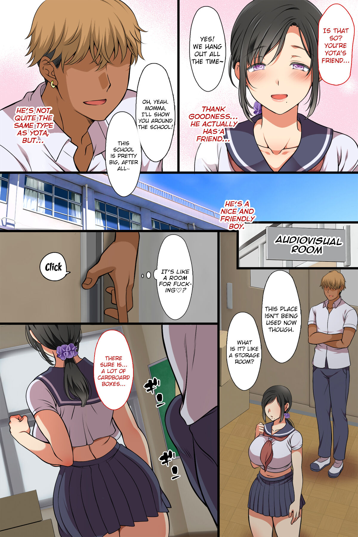 A MILF Became a Classmate!? page 12