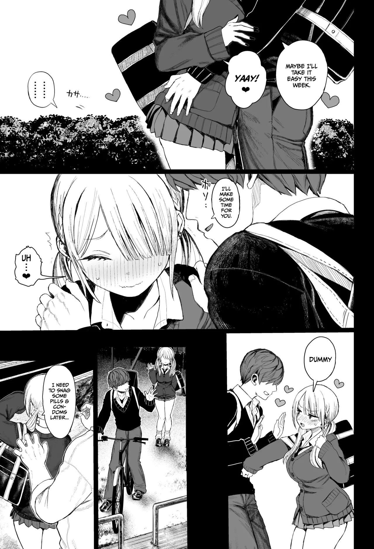 A mischievous gyaru gets disciplined page 10