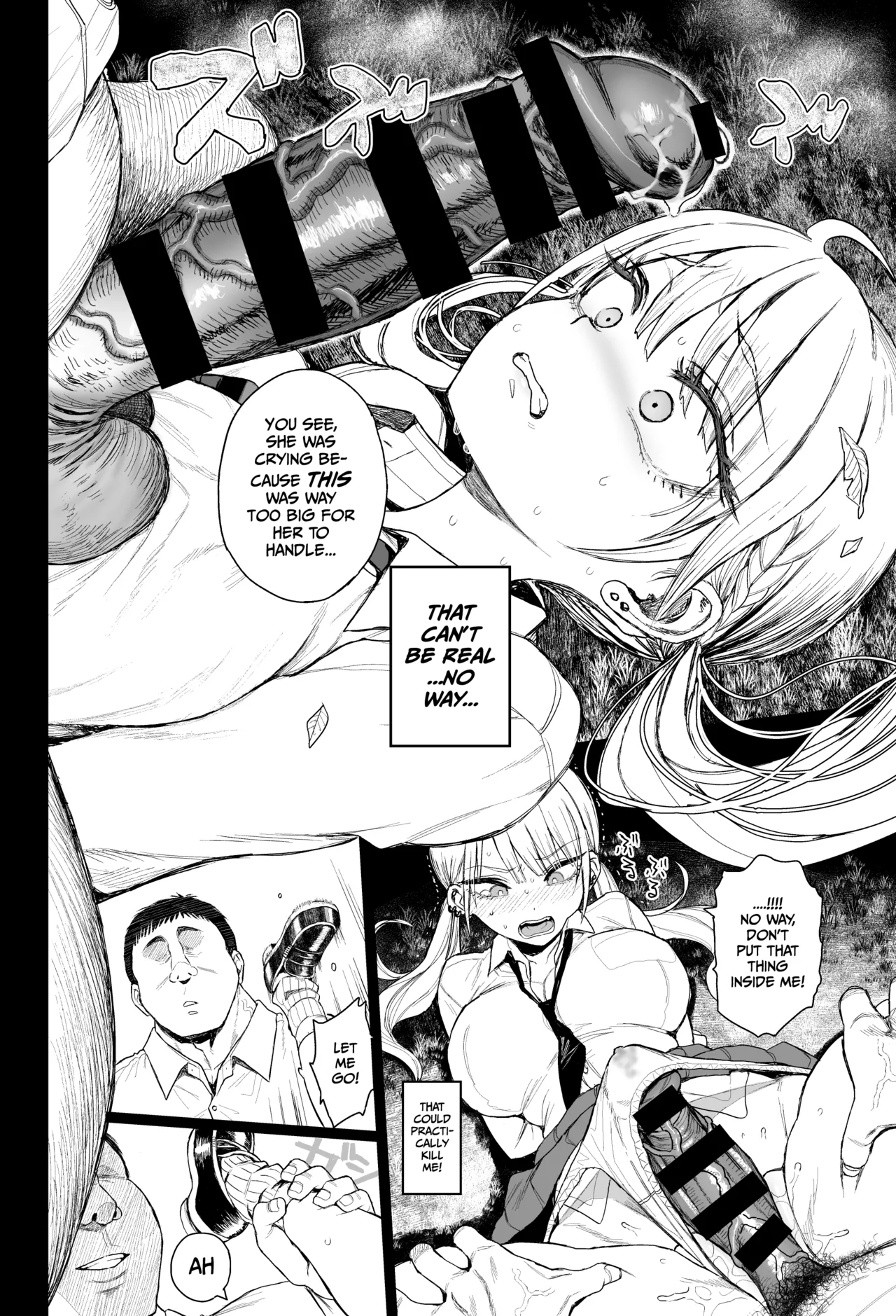 A mischievous gyaru gets disciplined page 21