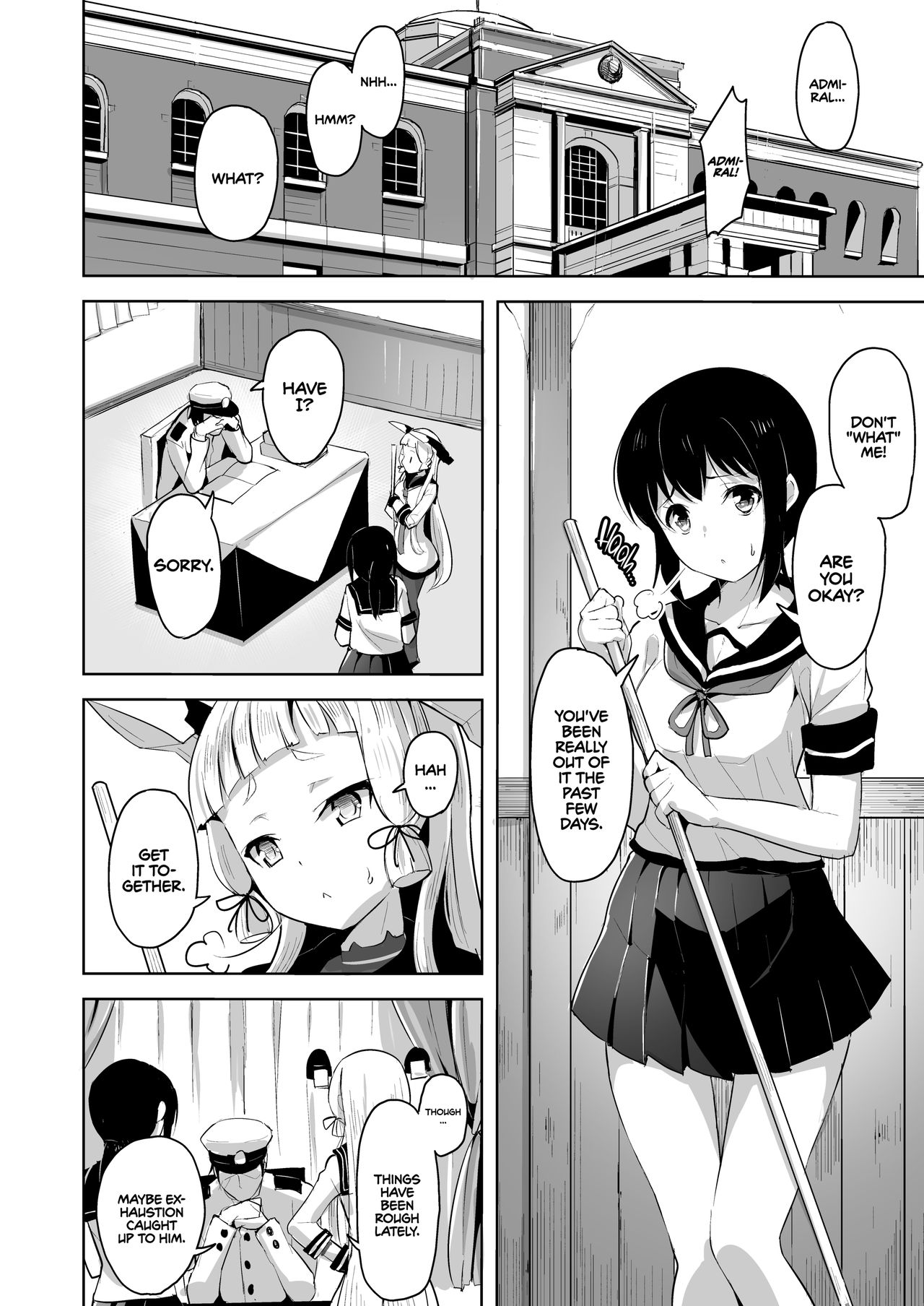 A Moderately Sadistic Murakumo Has Her Fun With Admiral page 13