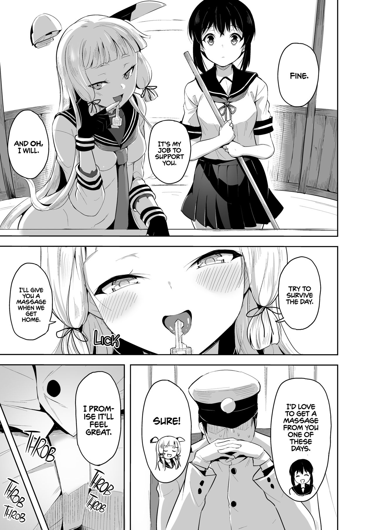 A Moderately Sadistic Murakumo Has Her Fun With Admiral page 14