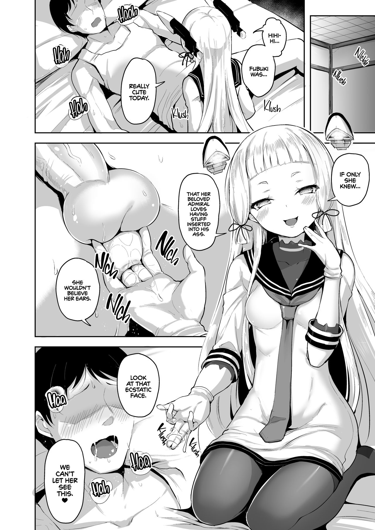 A Moderately Sadistic Murakumo Has Her Fun With Admiral page 3