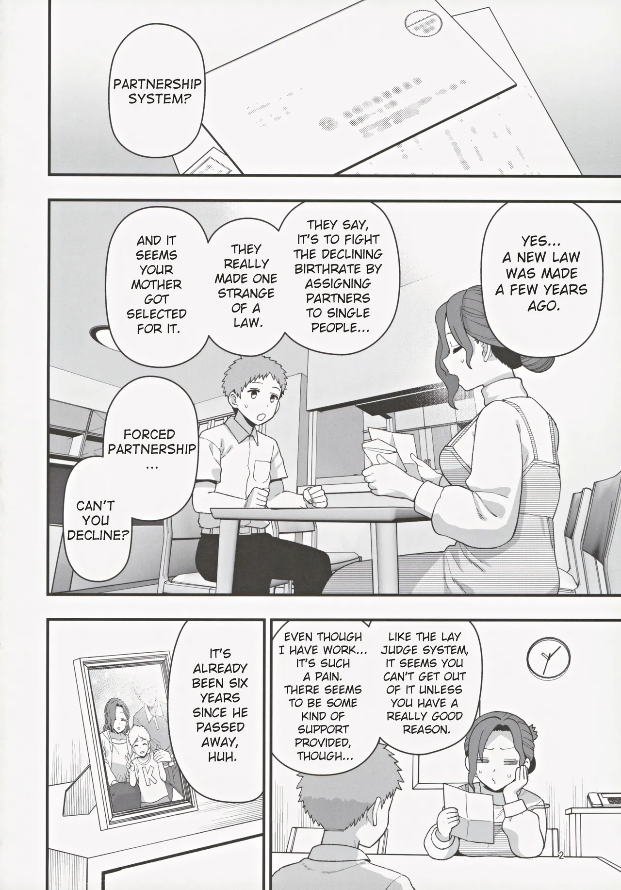 A Mother And A Stranger Male Chosen As Partners To Counter The Declining Birthrate page 3