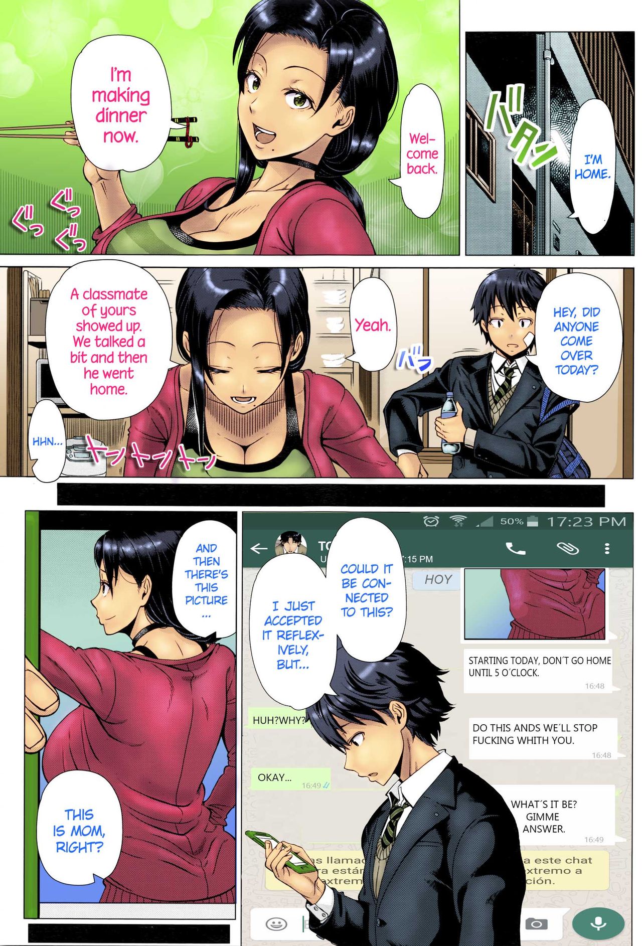 A Mother's Love (COMIC TENMA 2016-03) [English] =TLL + CW= page 9
