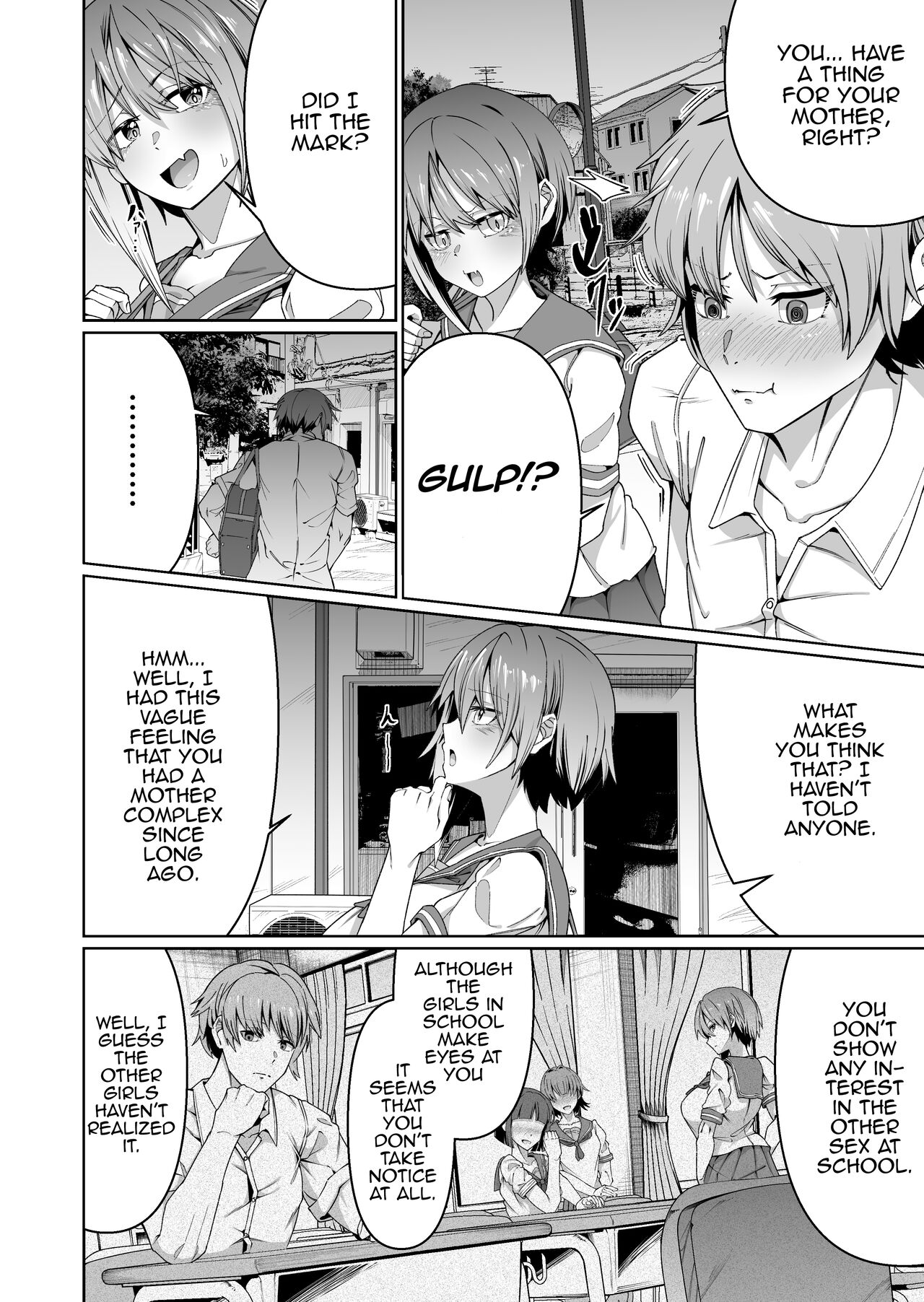 A Mother With A Lewd Body and Her Horny Son page 5