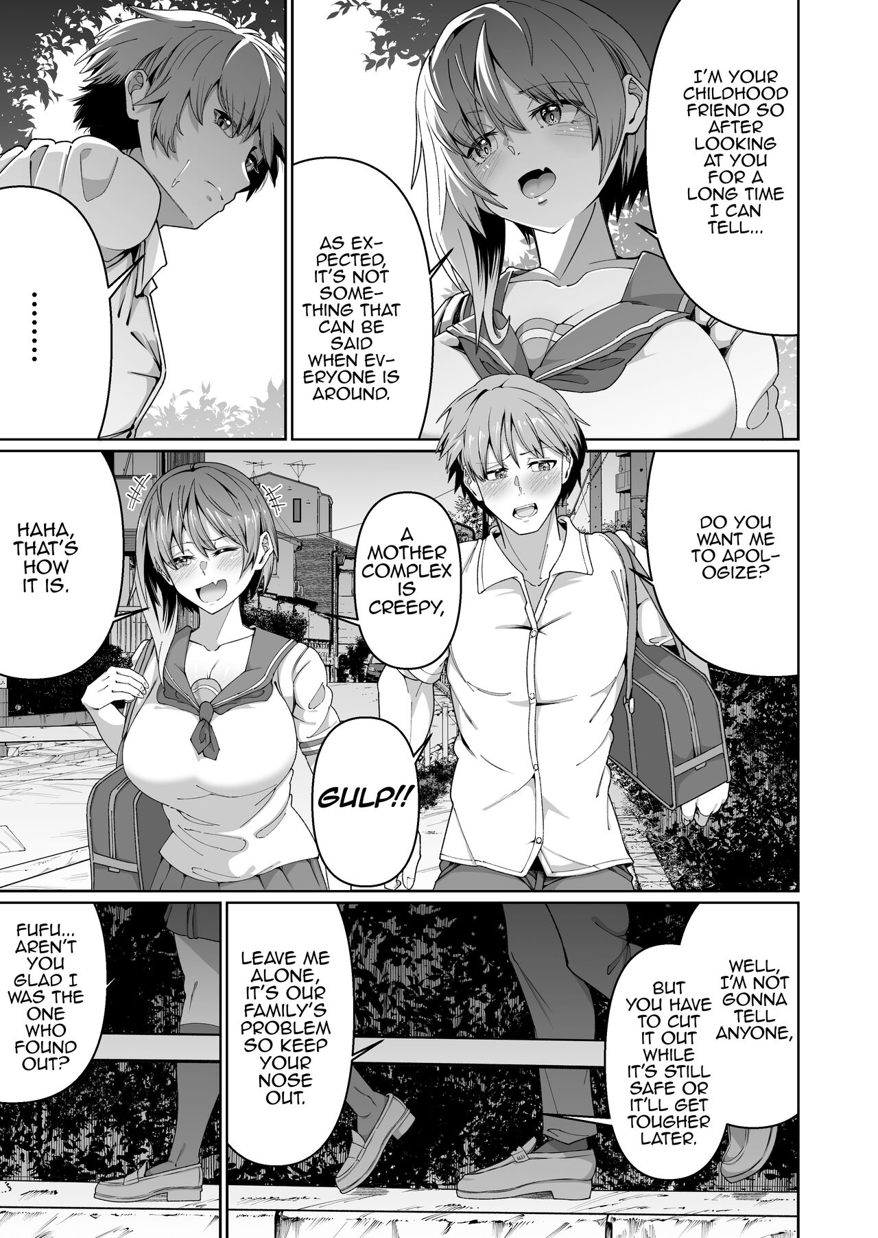 A Mother With A Lewd Body and Her Horny Son page 6