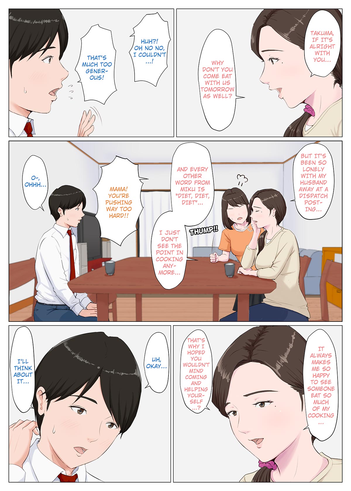 A Motherly Woman -First Part- page 8