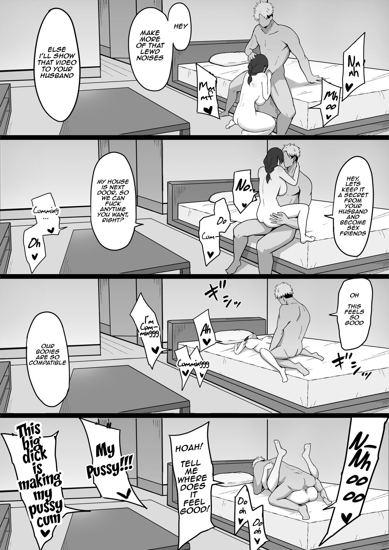 A Neat Married Woman Gets Stolen by Her Neighbor [English} page 18