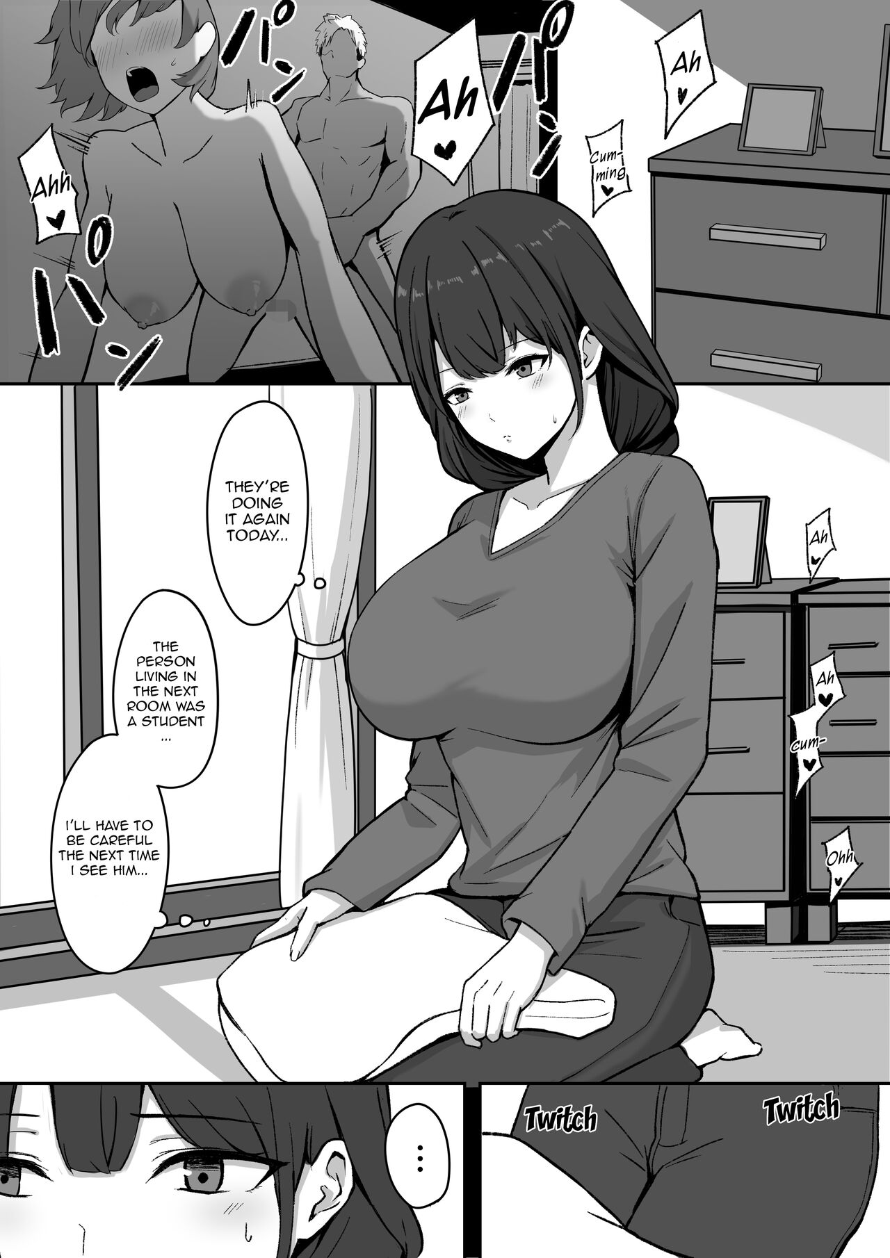 A Neat Married Woman Gets Stolen by Her Neighbor [English} page 3
