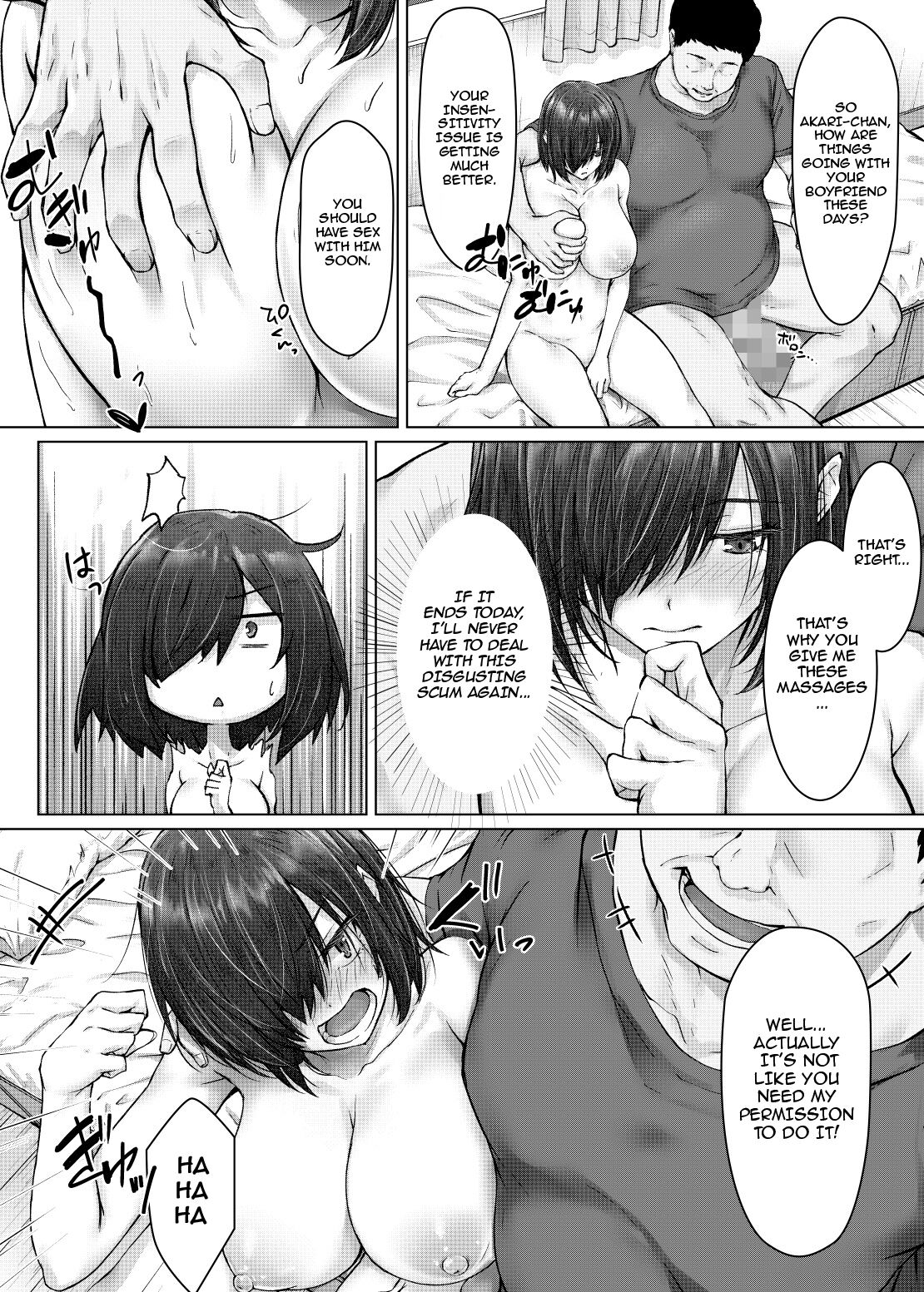 A Niece with Huge Tits who can't Cum with her Boyfriend Falls For her Hated Uncle's Sex Development Massage page 36