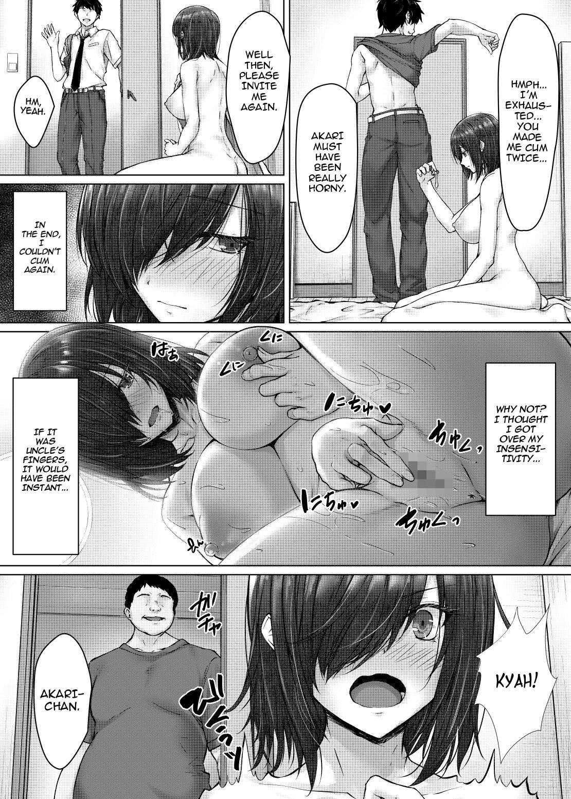 A Niece with Huge Tits who can't Cum with her Boyfriend Falls For her Hated Uncle's Sex Development Massage page 39