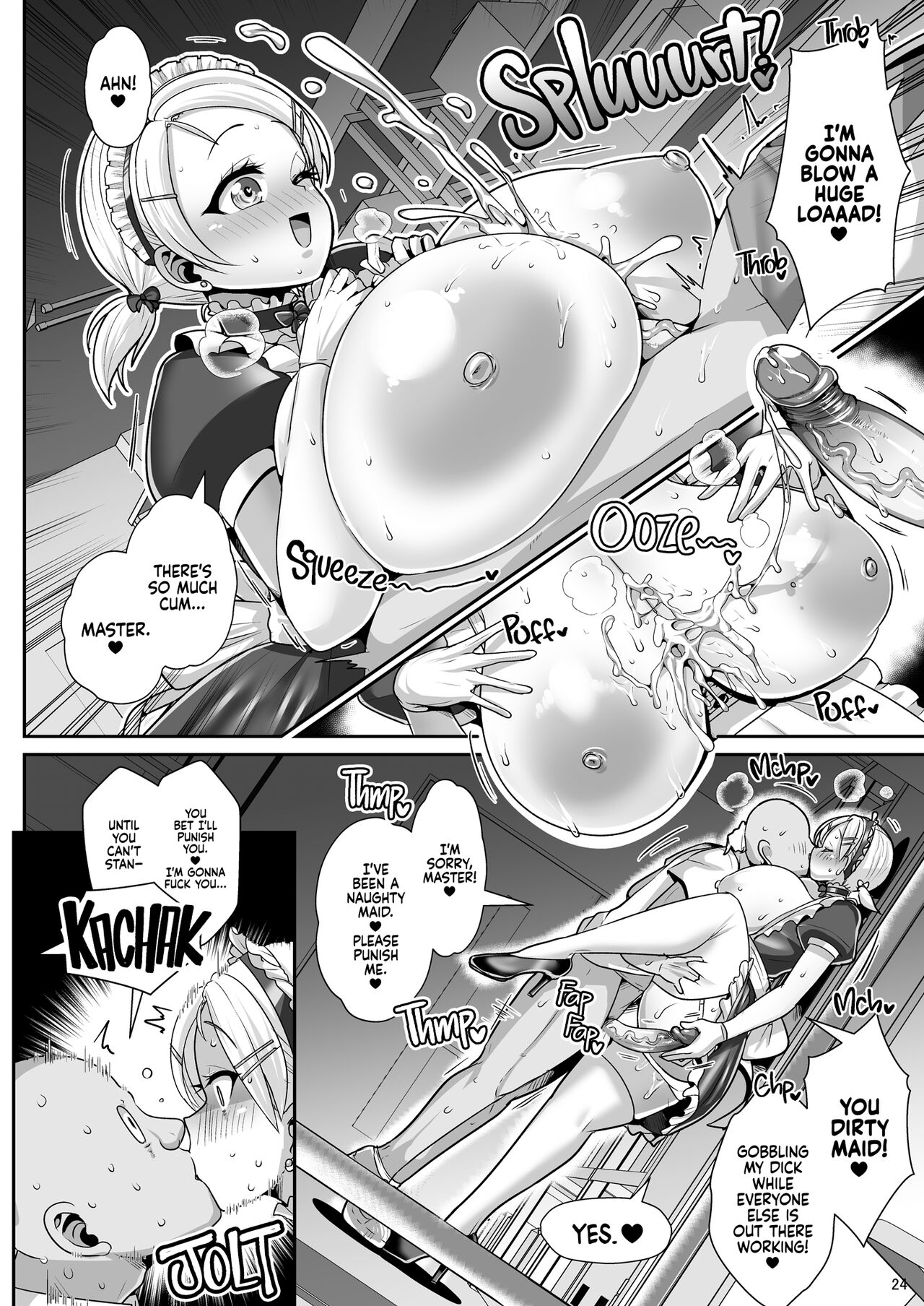 A Nymphomaniac Blonde Exchange Student with Gigantic Tits Moved in Next Door!! 3 page 26