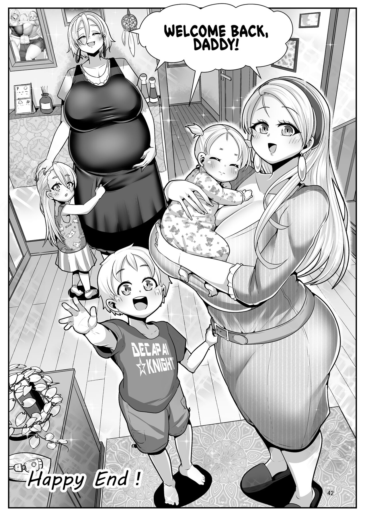 A Nymphomaniac Blonde Exchange Student with Gigantic Tits Moved in Next Door!! 3 page 44