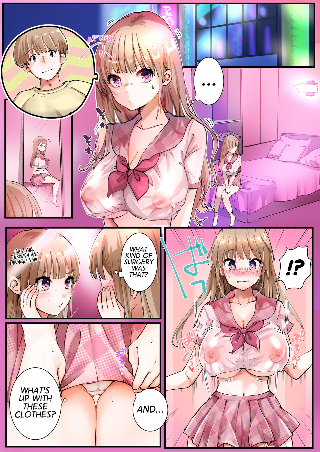 A Part-Time Job That Turned me into a Gender-Bent Daddy's Dirty Little Girl! page 3