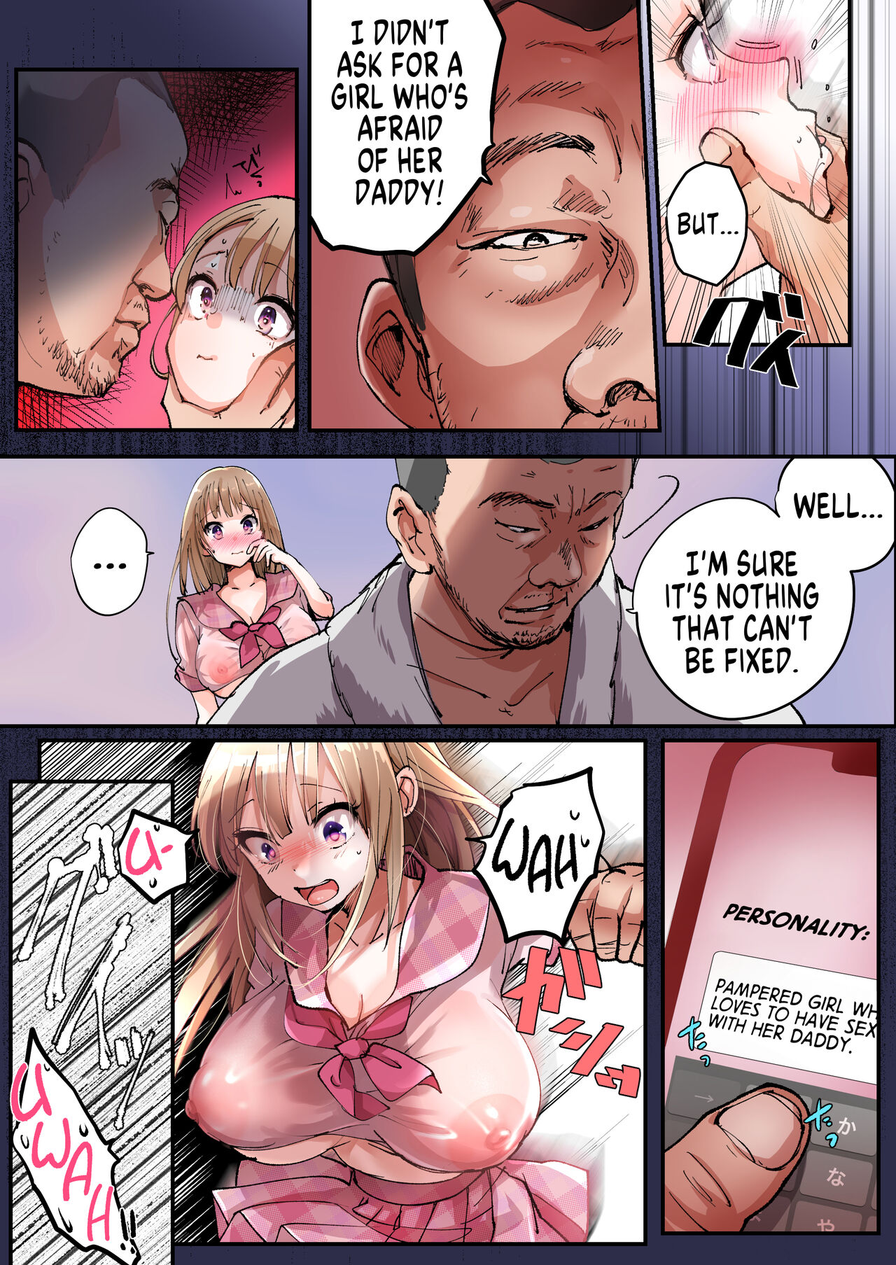 A Part-Time Job That Turned me into a Gender-Bent Daddy's Dirty Little Girl! page 9