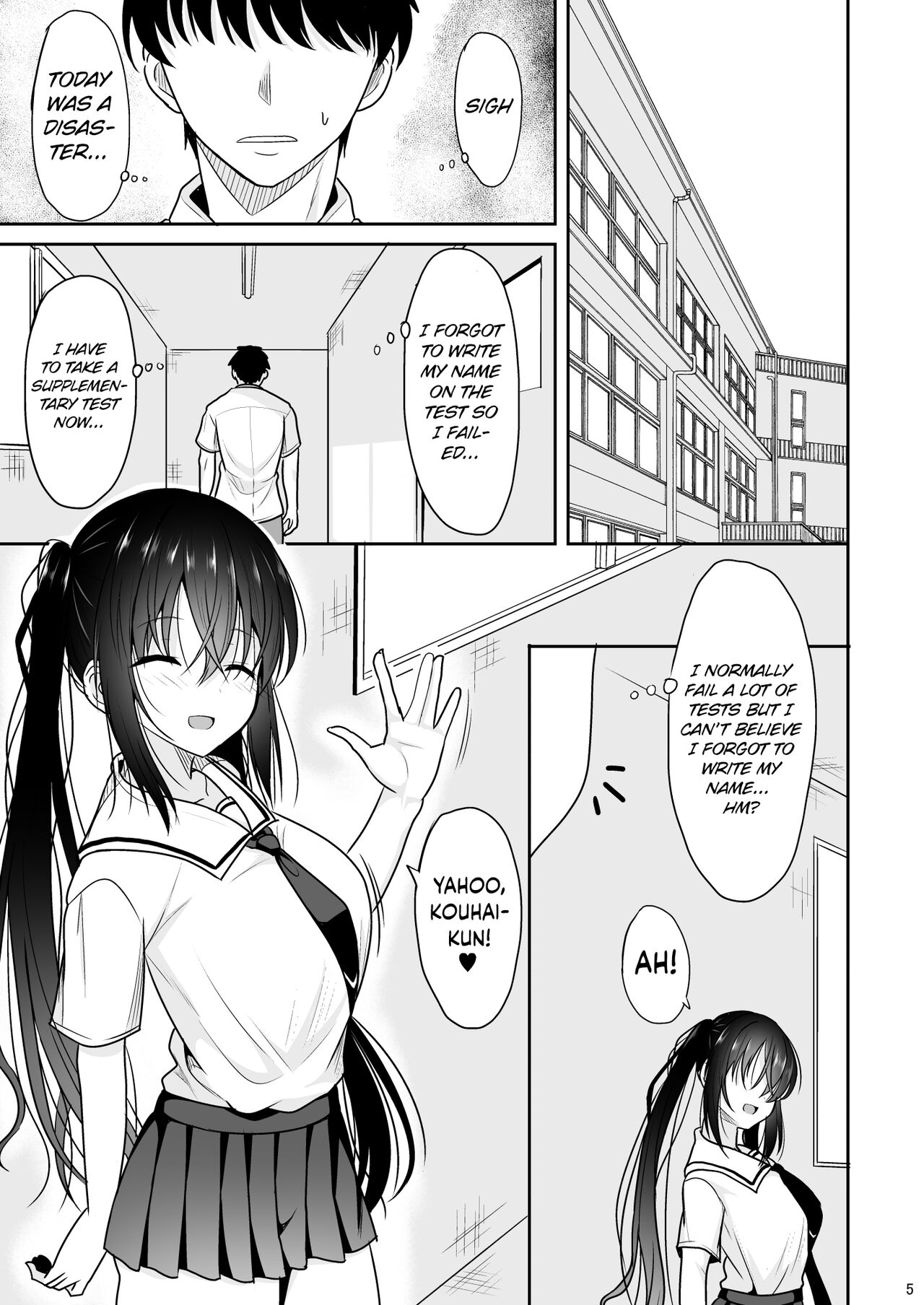 A Petite Senpai who Encourages Me to Get Dirty page 4