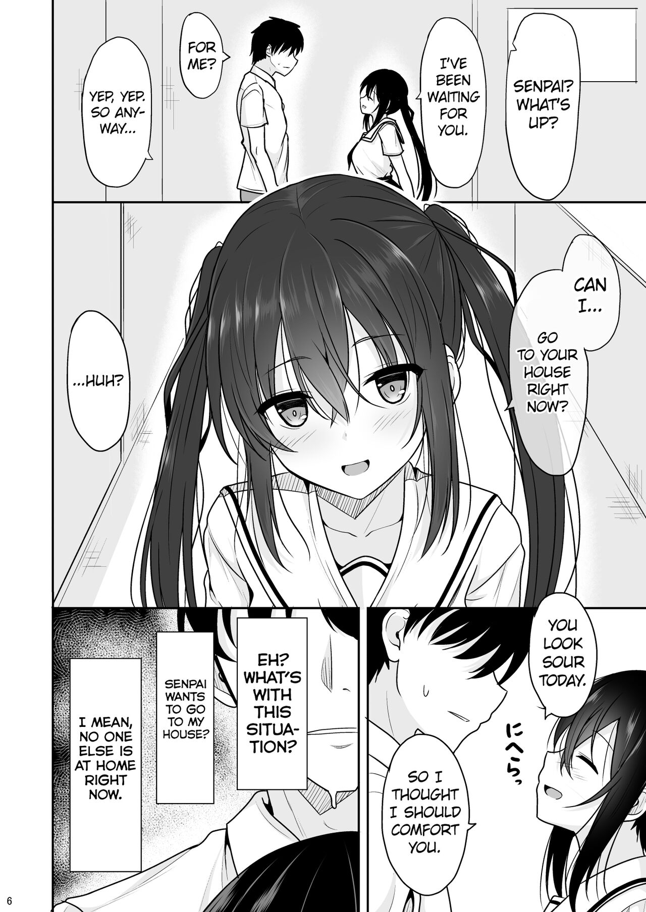 A Petite Senpai who Encourages Me to Get Dirty page 5