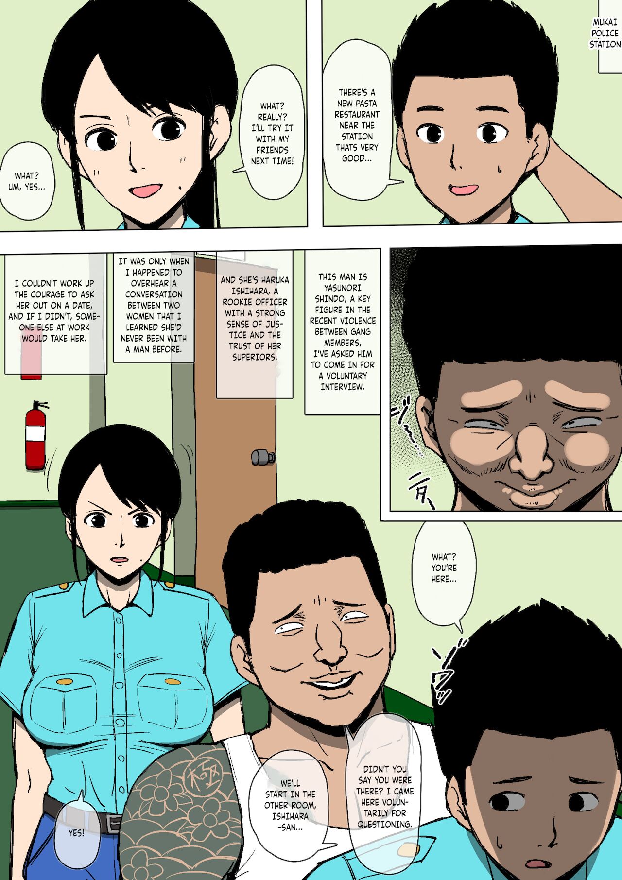 A police woman turns out to be in a relationship with a gangster page 3