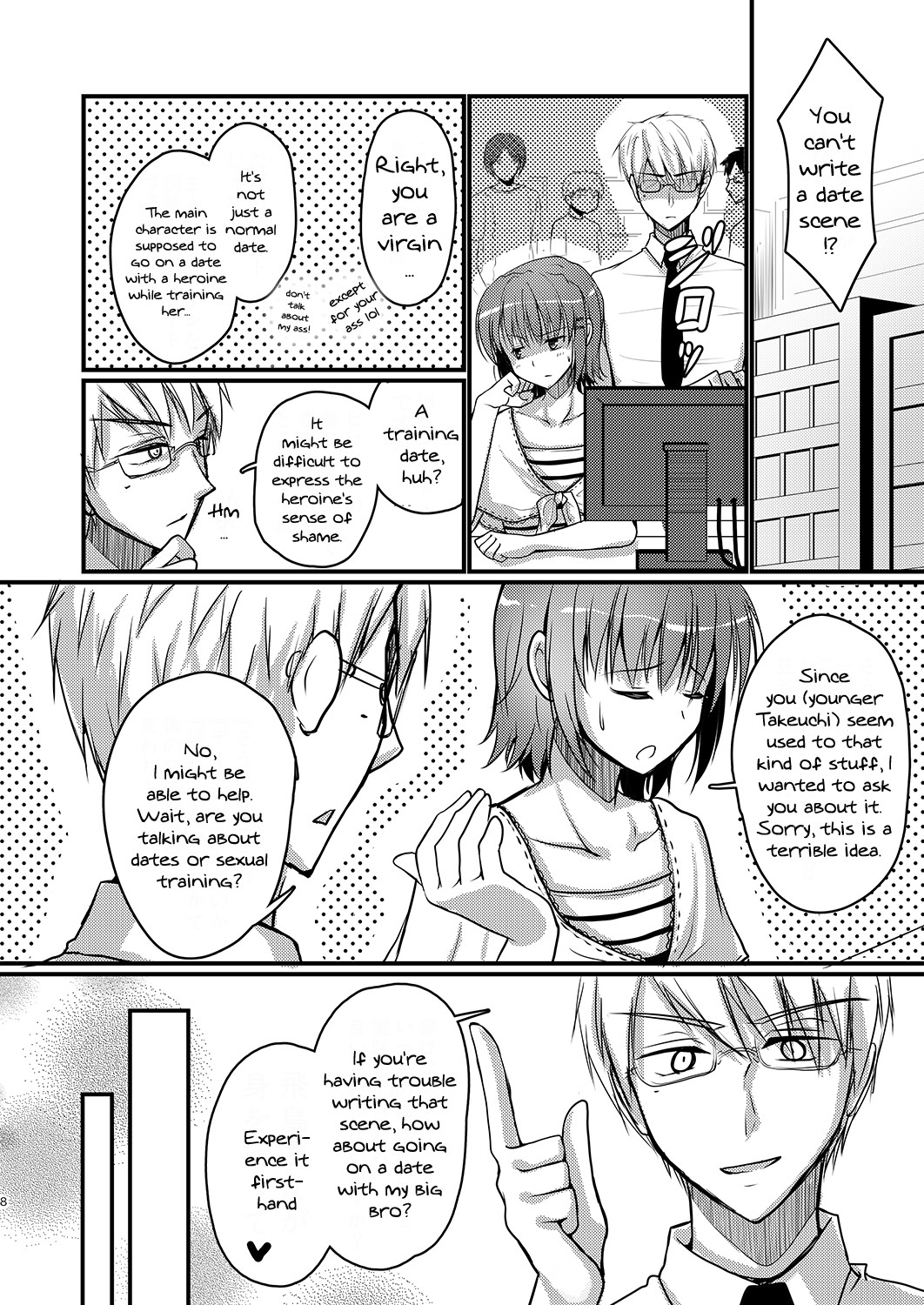 A Porn Author Whose Work Won't Sell Tries Crossdressing To Understand a Woman's Feelings 3 page 3