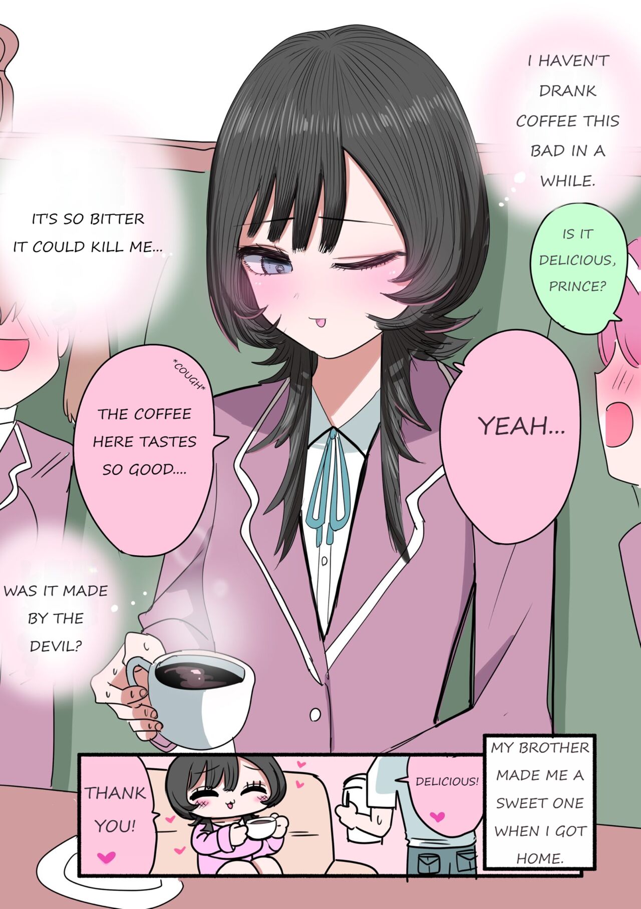 A Prince Who Acts Cool Outside but Timid at Home page 9