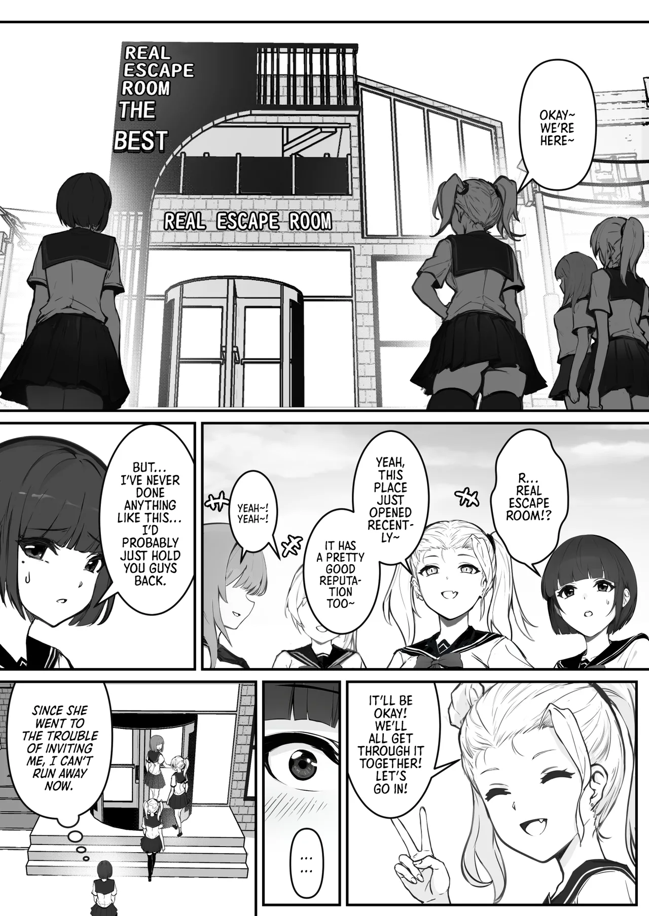A Real Escape Room with a High School Ojou-sama --- Challenge Edition page 6
