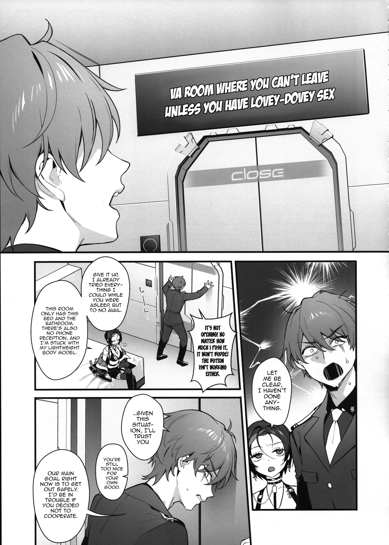 A Room Where You Can’t Leave Unless You Have Lovey-Dovey Sex page 4