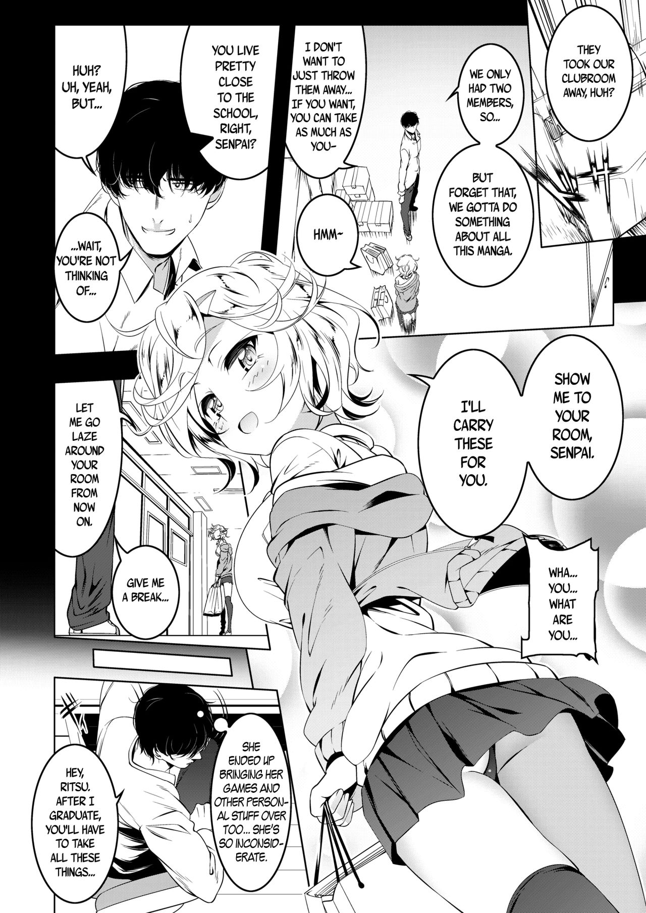 A Room With A Lazing Cat page 4