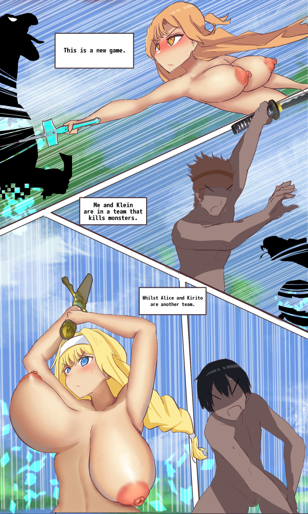 A SAO game where you can't equip costumes page 1