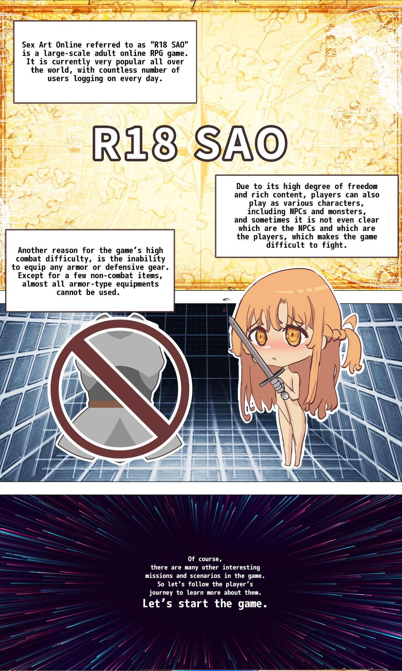 A SAO game where you can't equip costumes page 6