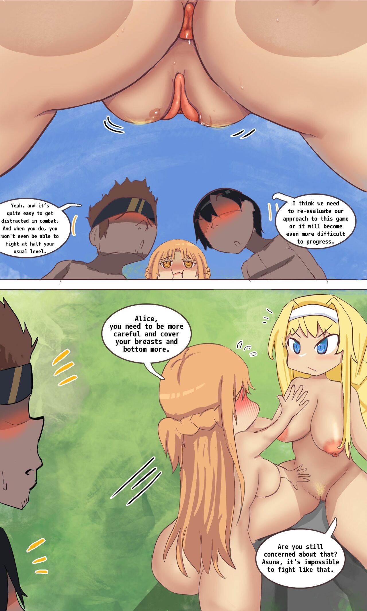 A SAO game where you can't equip costumes page 8