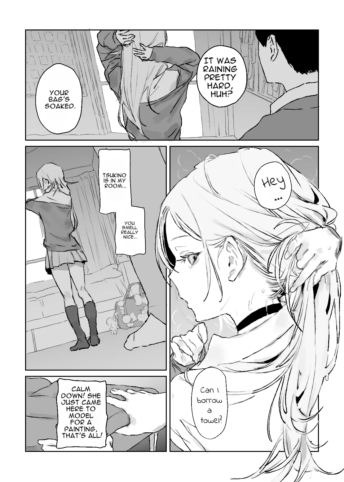 A Secret Sketch Session with My Favorite Gyaru page 19