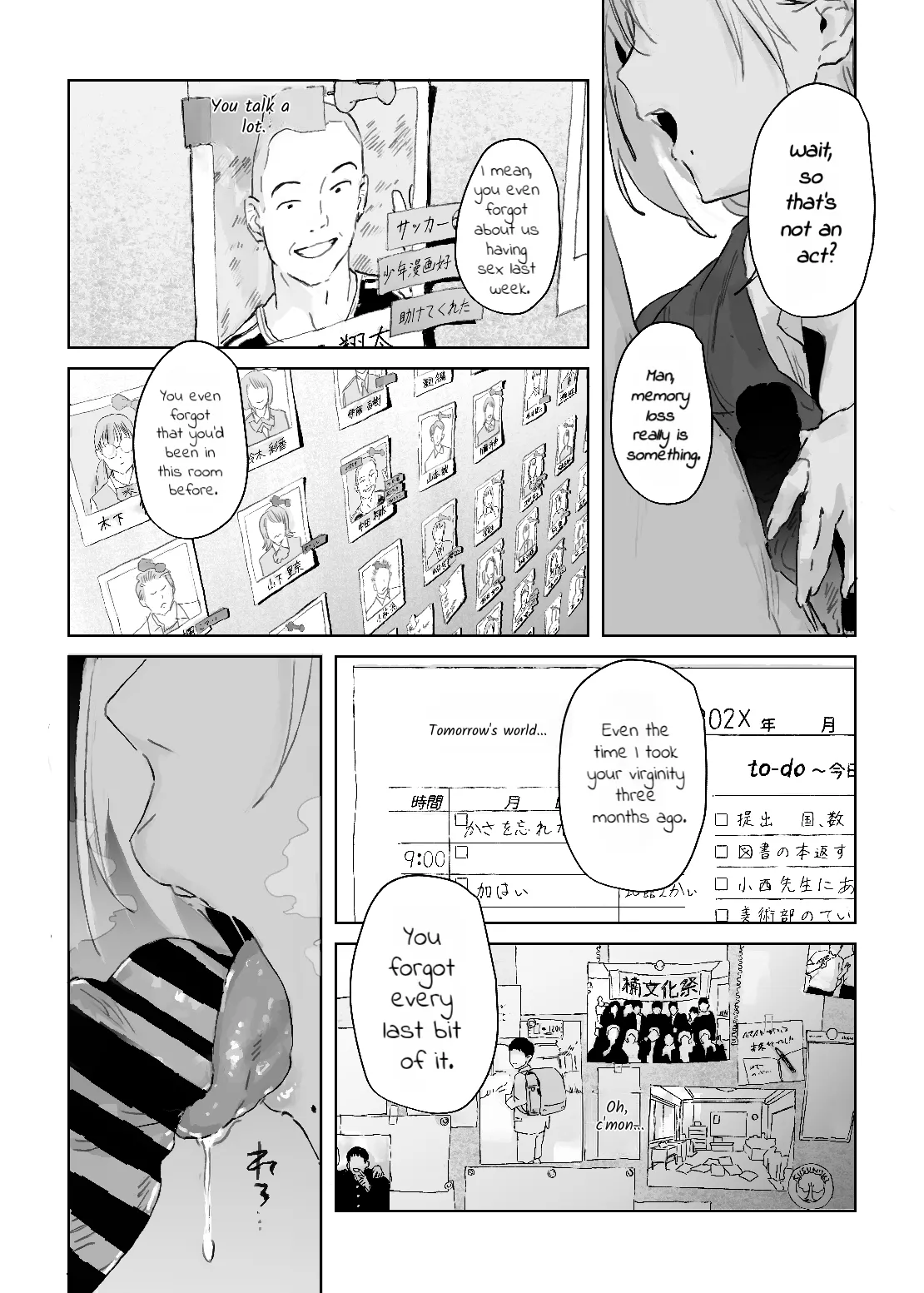 A Secret Sketch Session with My Favorite Gyaru page 49