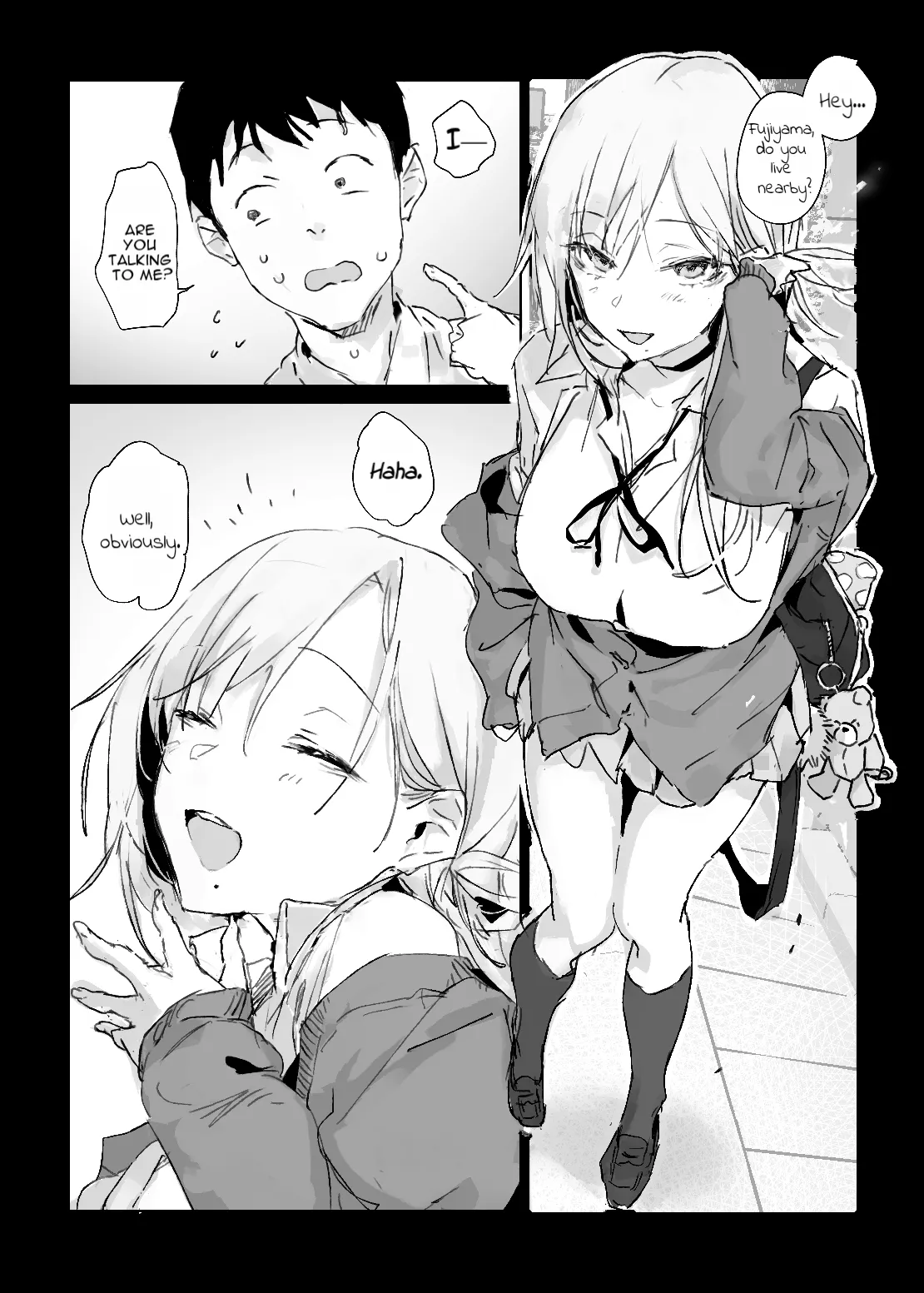 A Secret Sketch Session with My Favorite Gyaru page 52