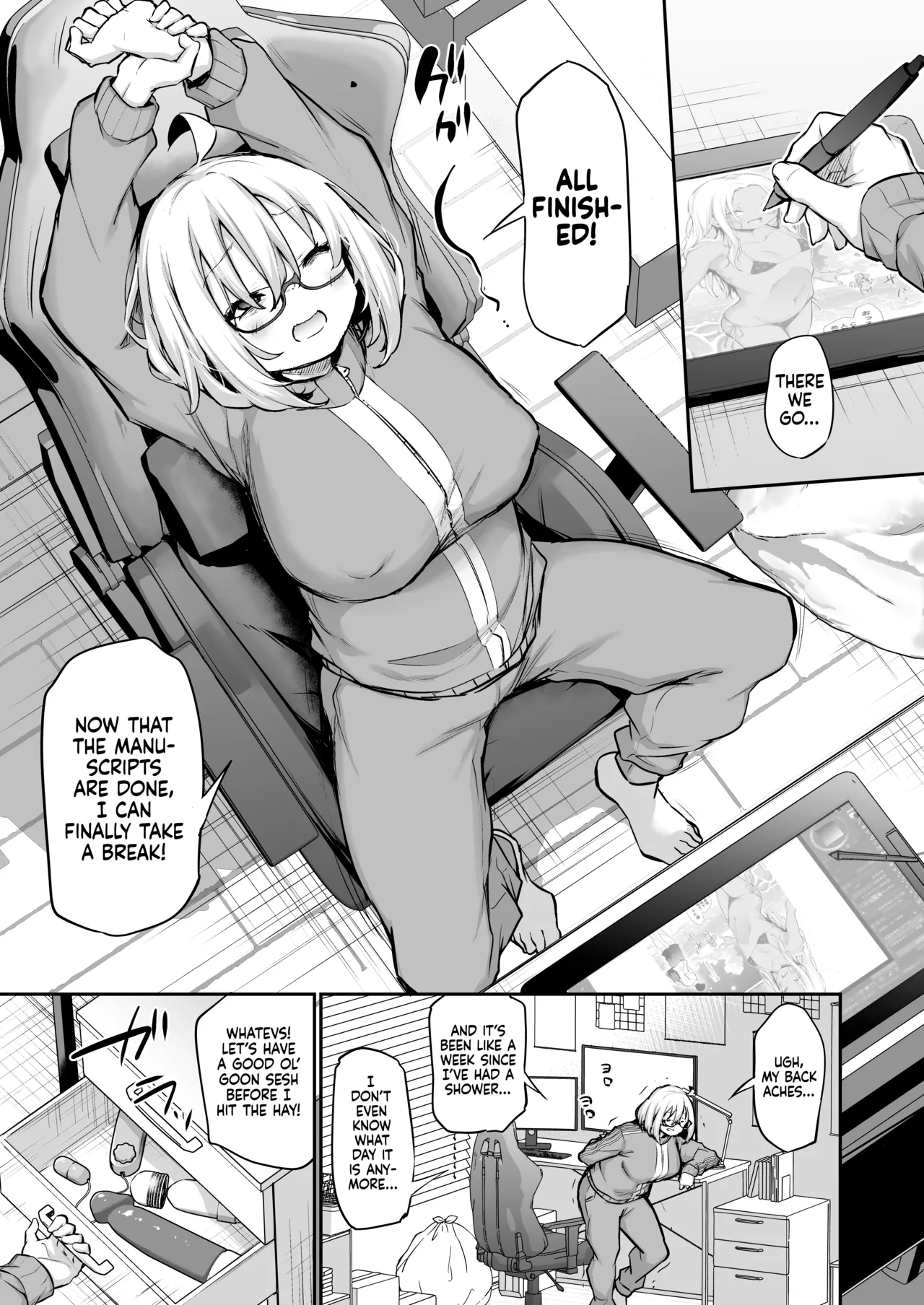 A Shower-Hating, Shut-in Girlfailure Becomes a Woman From Her First Boyfriend’s Cock! page 2