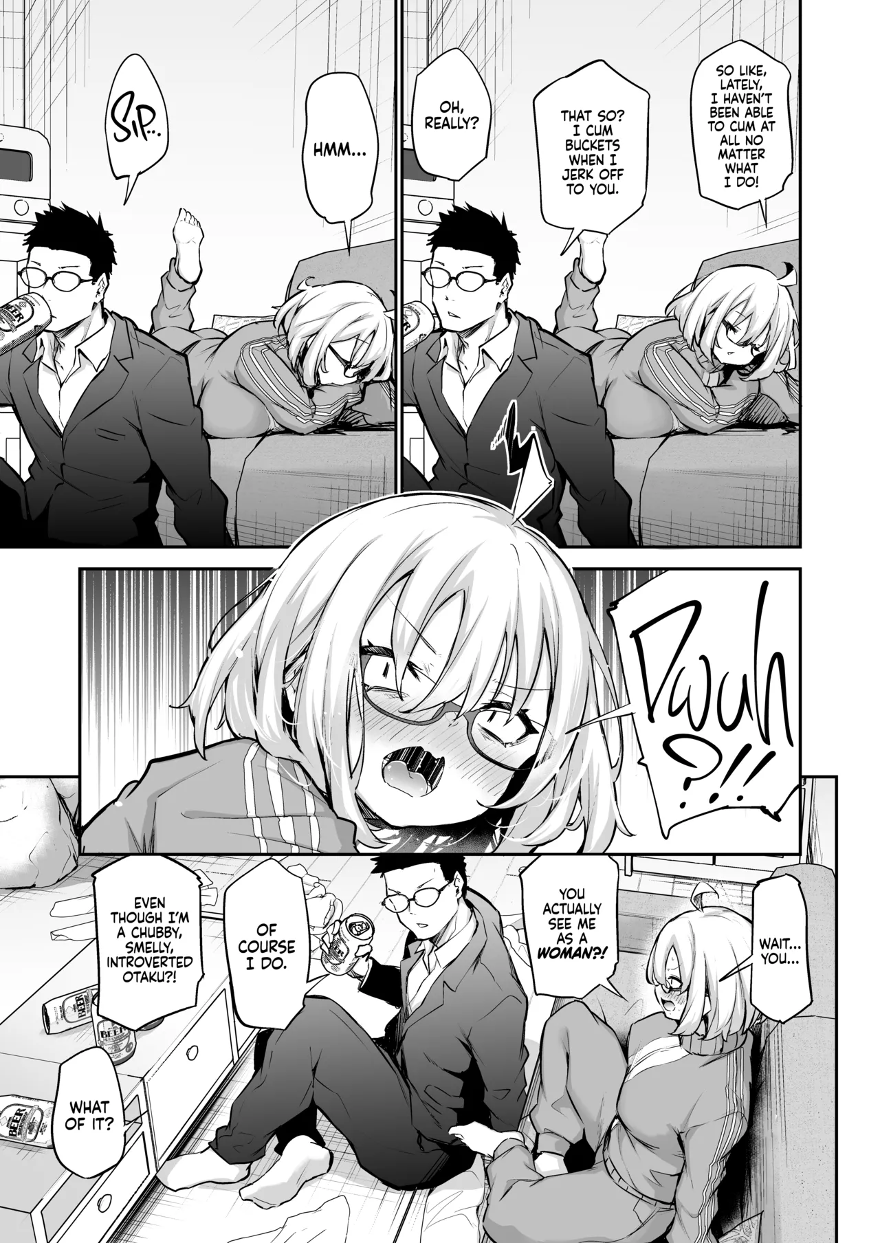 A Shower-Hating, Shut-in Girlfailure Becomes a Woman From Her First  Boyfriend’s Cock! page 6