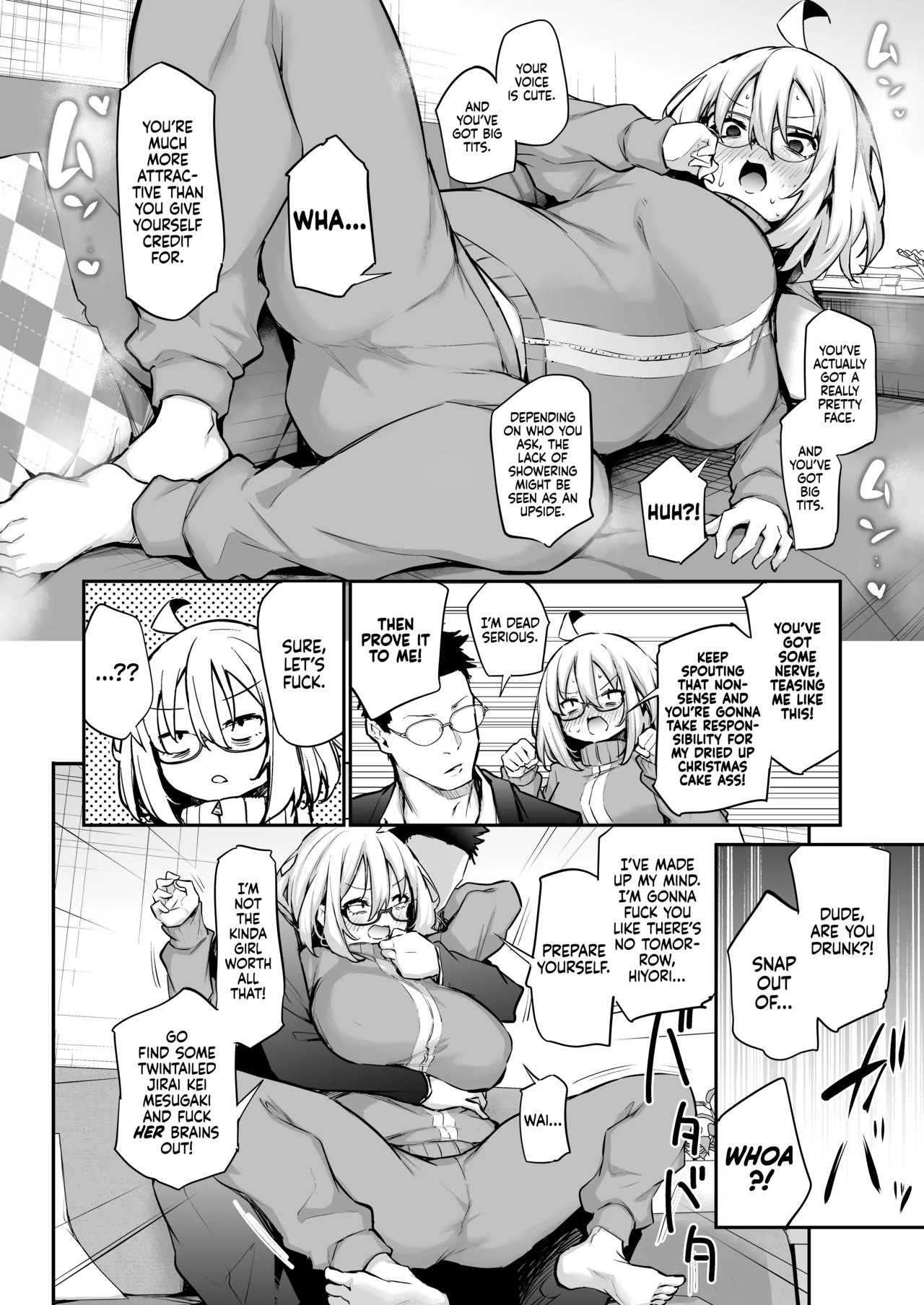 A Shower-Hating, Shut-in Girlfailure Becomes a Woman From Her First  Boyfriend’s Cock! page 7