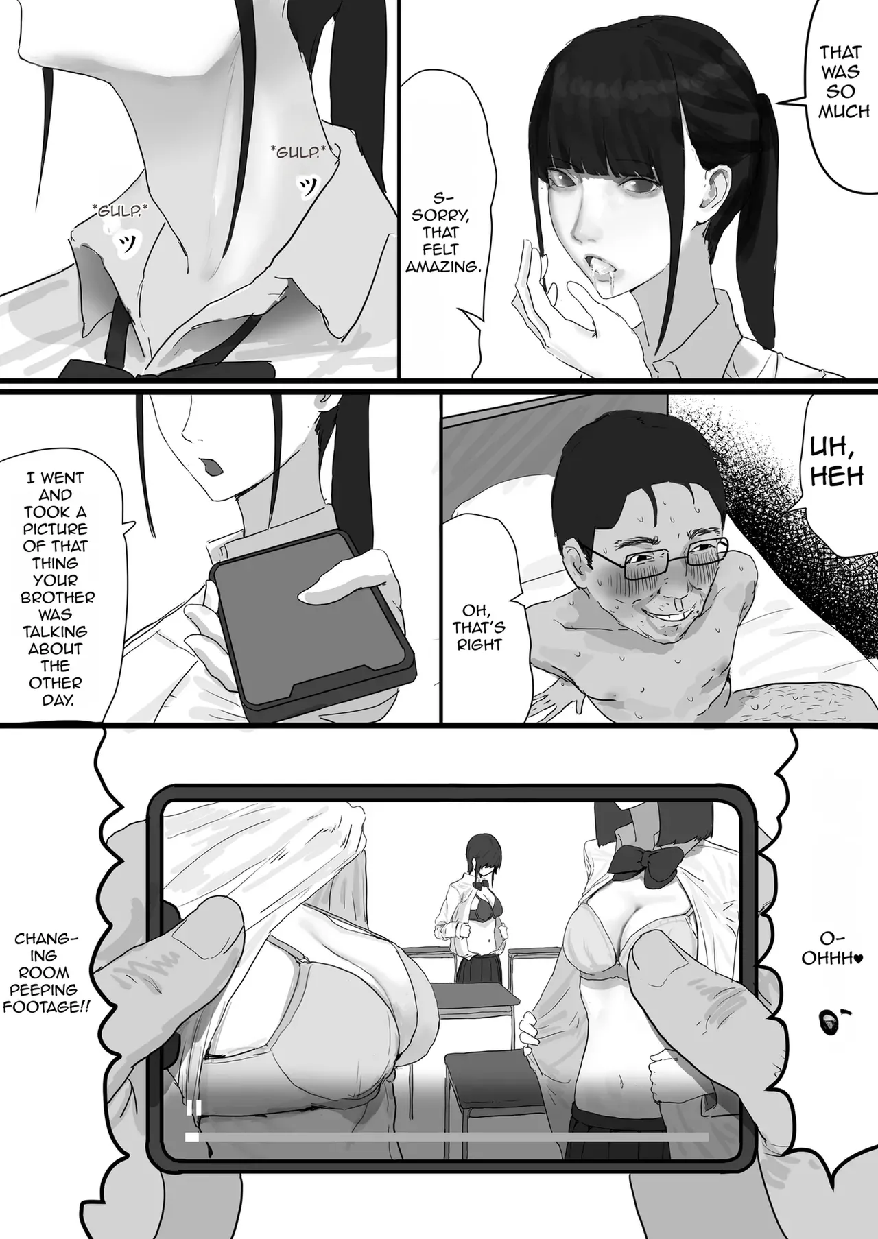 A shy, nerdy guy gets dragged by his little sister to a school trip page 10