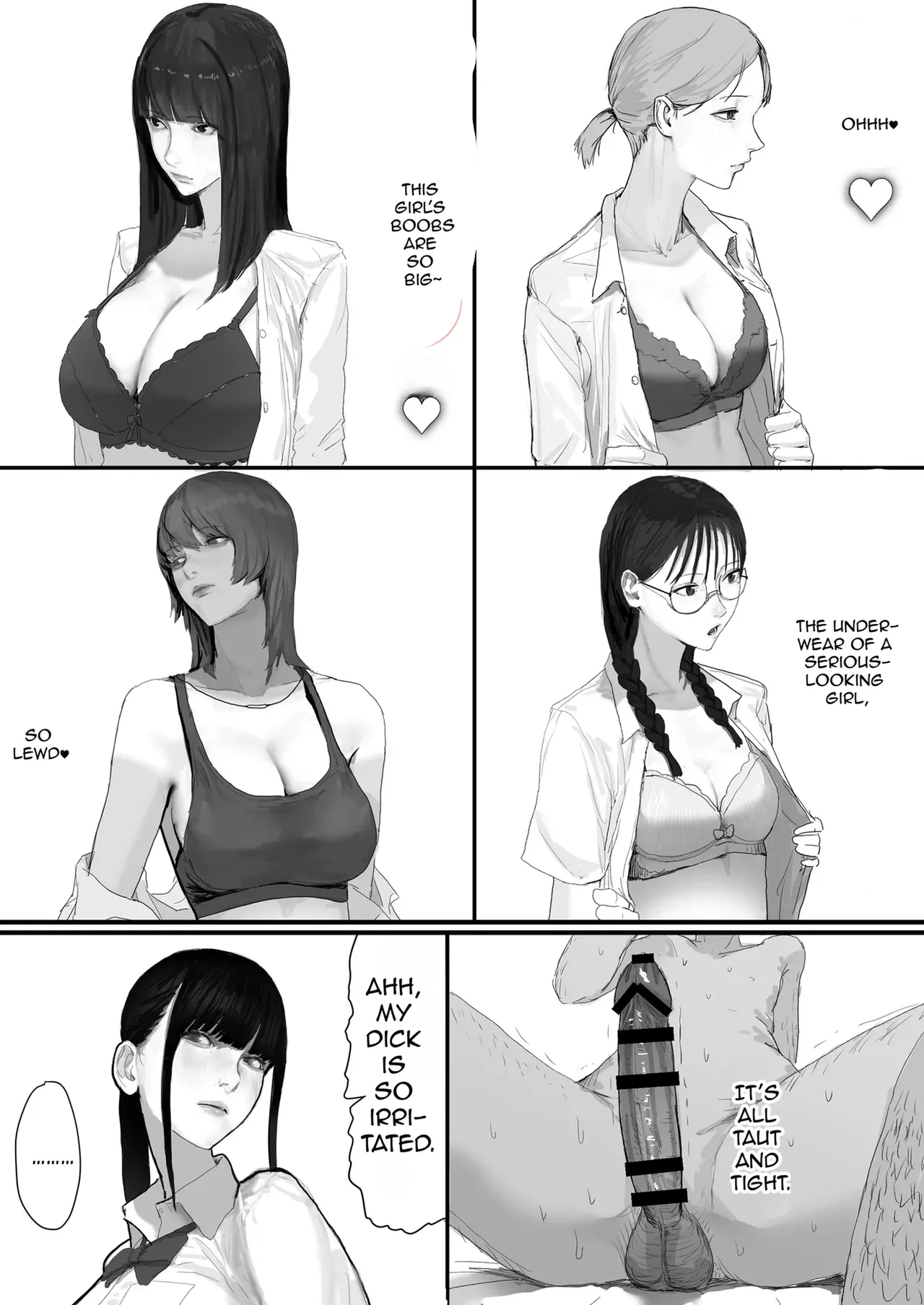A shy, nerdy guy gets dragged by his little sister to a school trip page 11
