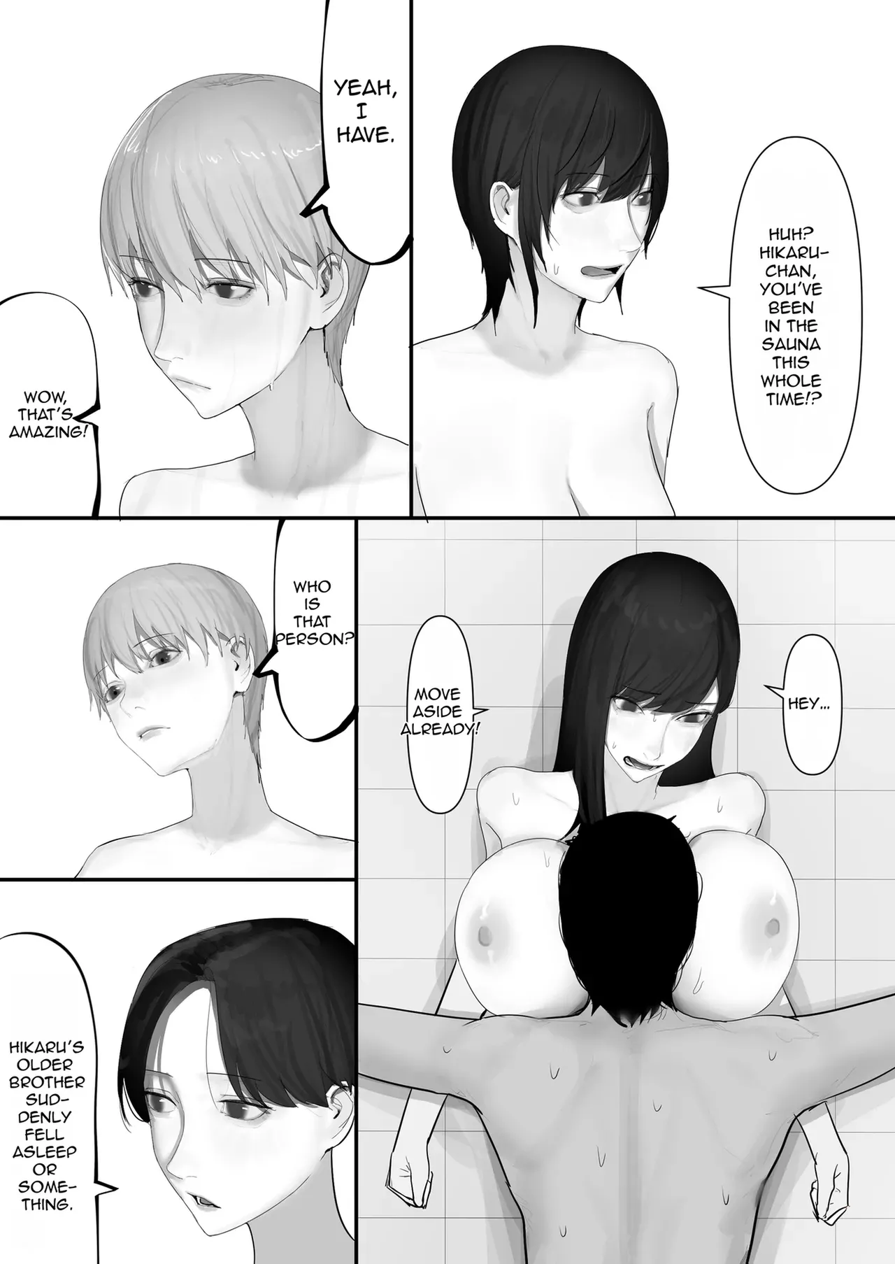 A shy, nerdy guy gets dragged by his little sister to a school trip page 178