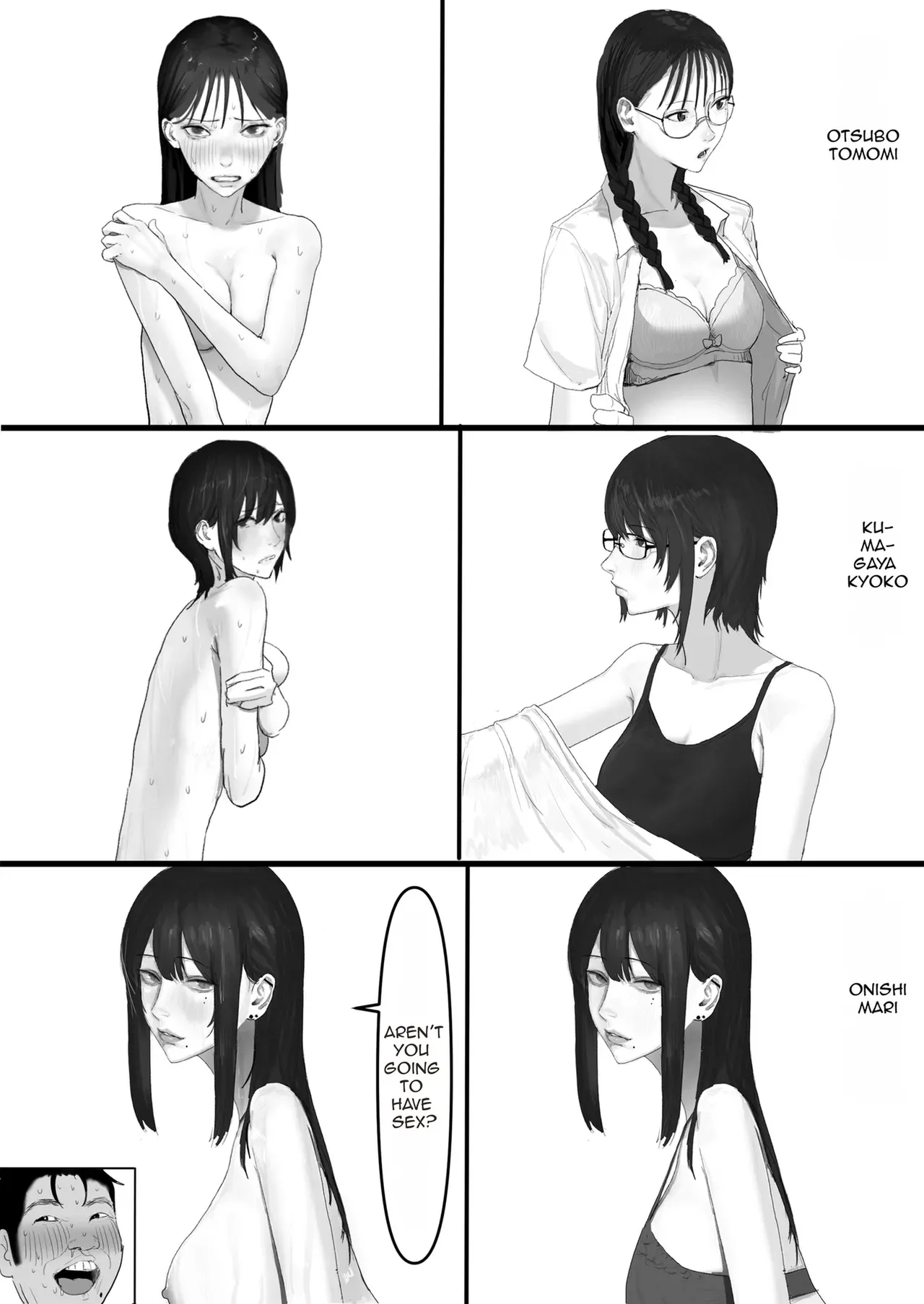 A shy, nerdy guy gets dragged by his little sister to a school trip page 56