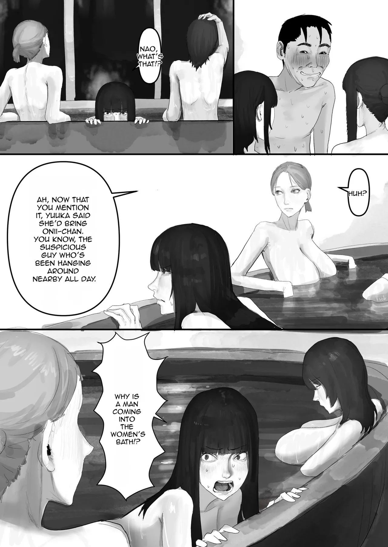 A shy, nerdy guy gets dragged by his little sister to a school trip page 59