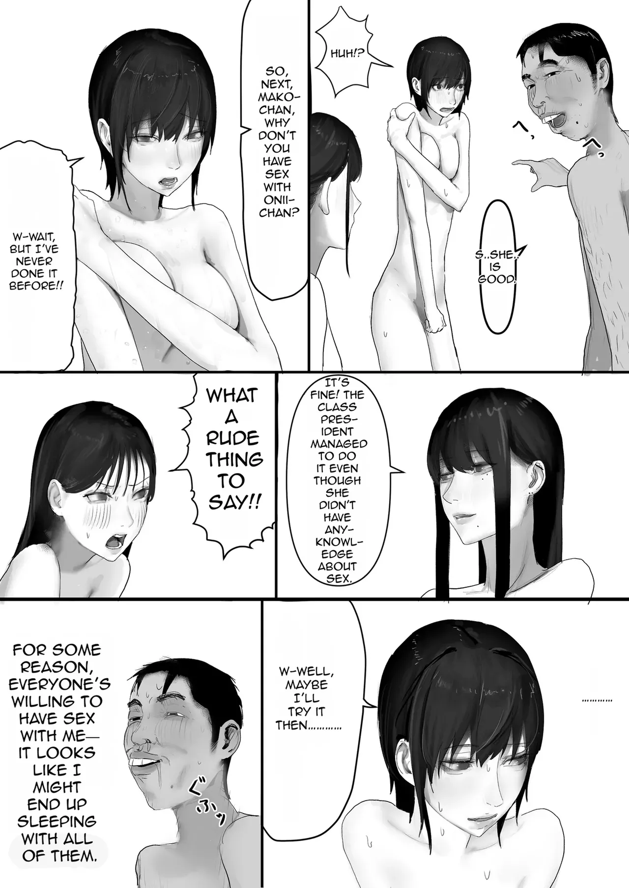 A shy, nerdy guy gets dragged by his little sister to a school trip page 99