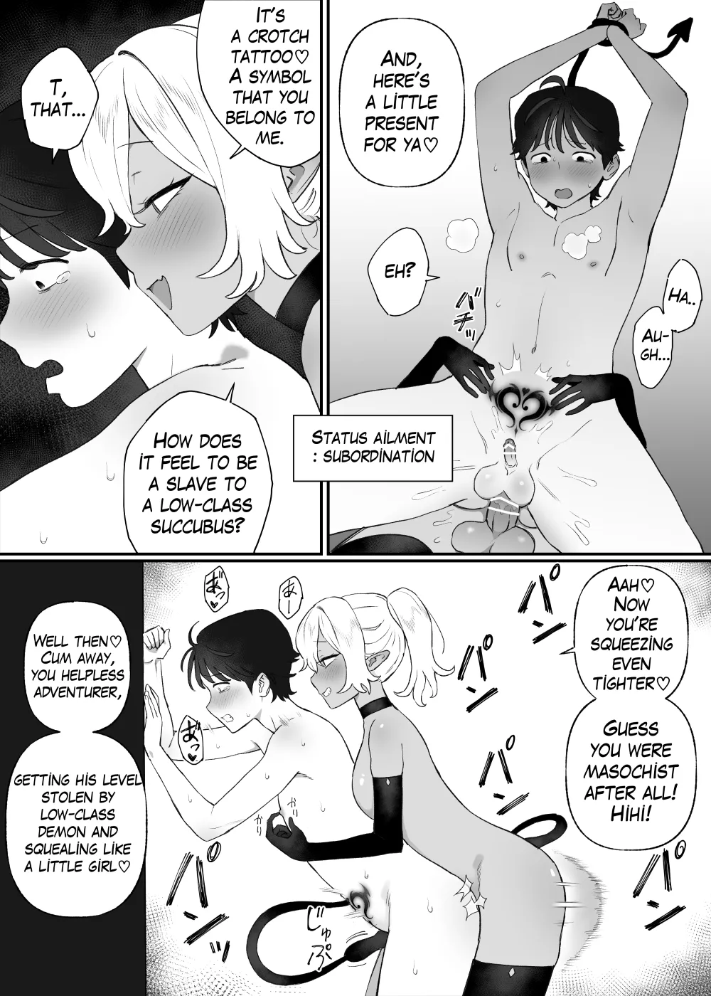 A Slave of a Low-Class Succubus Ch. 1-2 page 12
