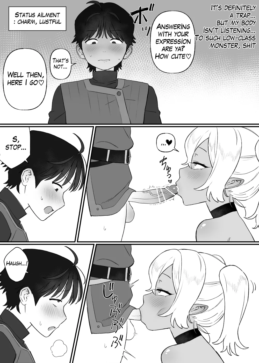 A Slave of a Low-Class Succubus Ch. 1-2 page 5