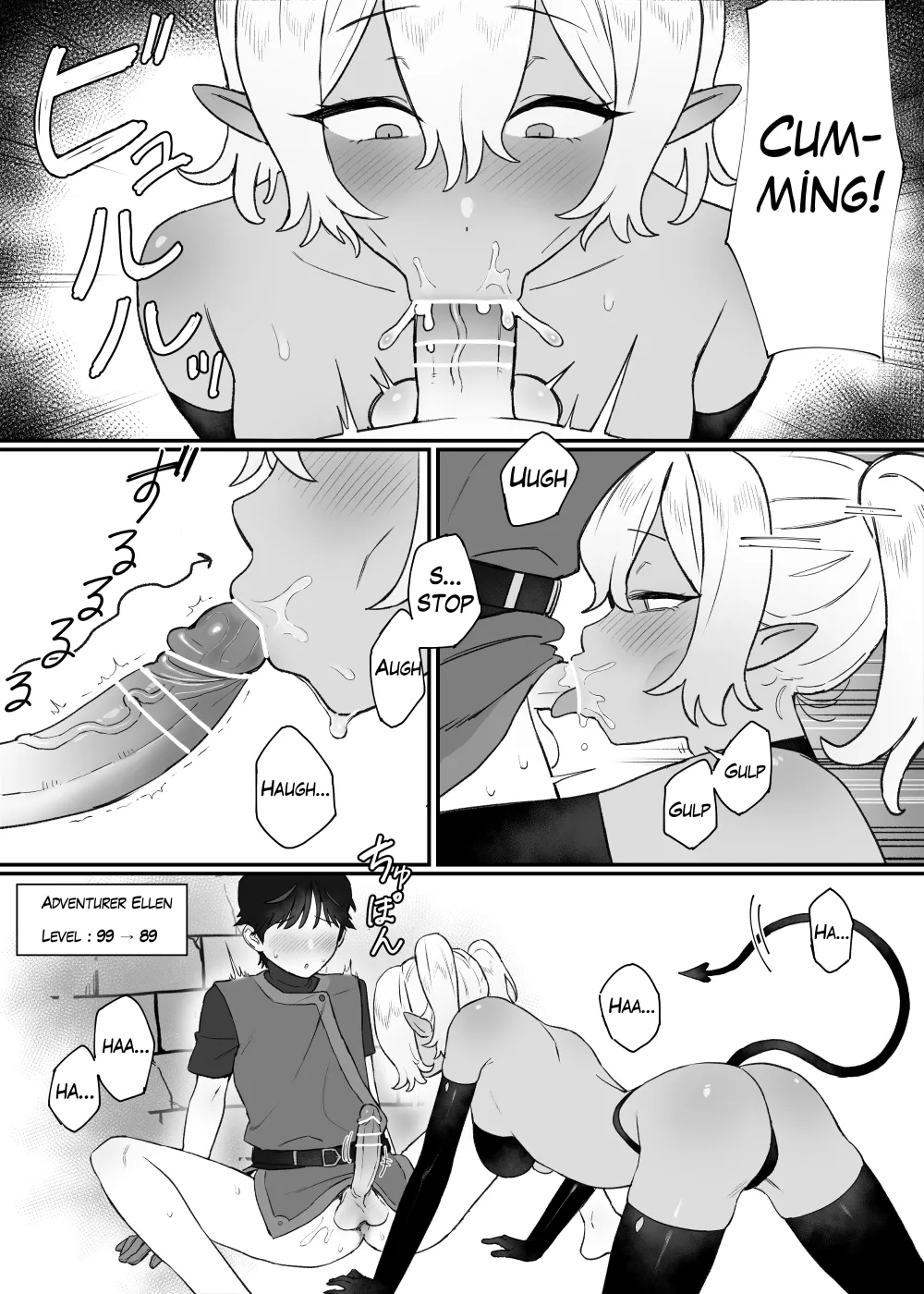 A Slave of a Low-Class Succubus Ch. 1-2 page 7