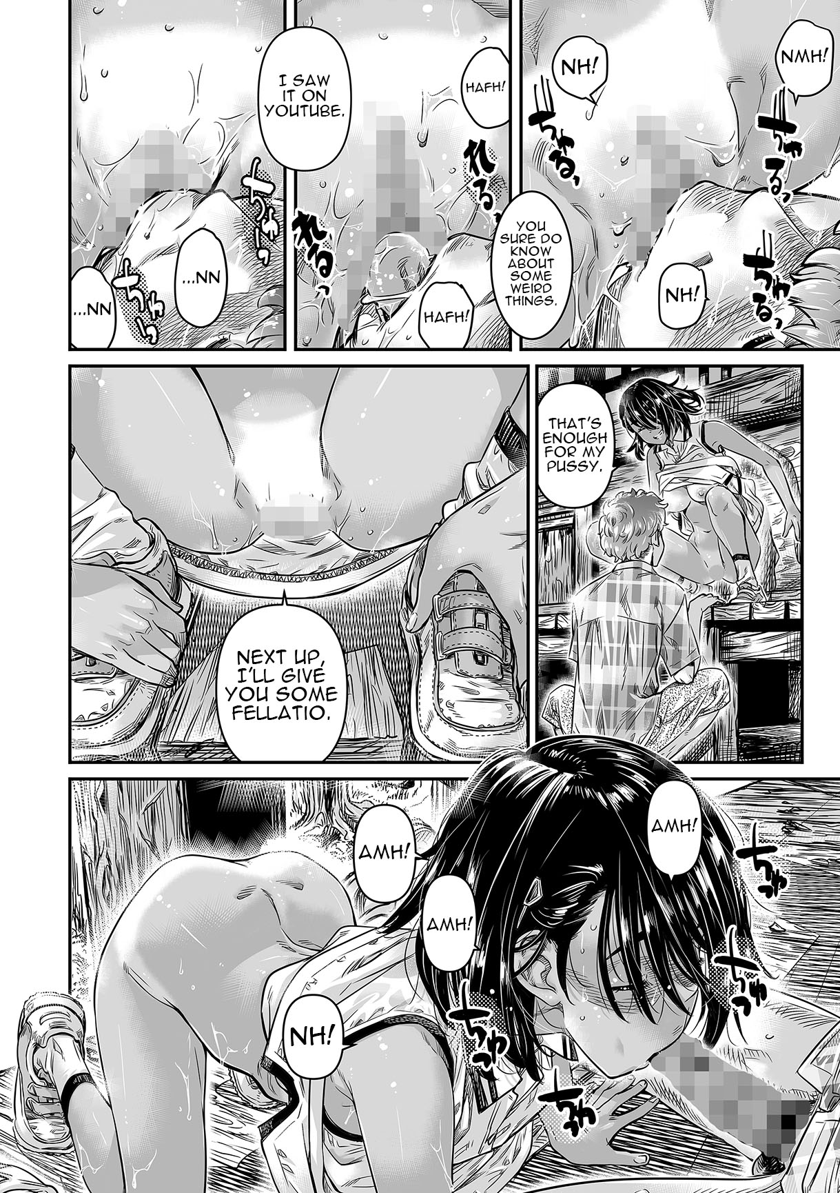 A Slutty Girl Who Was Tanning Seduced Her Virgin Senpai Into Outdoor Sex 2 page 19