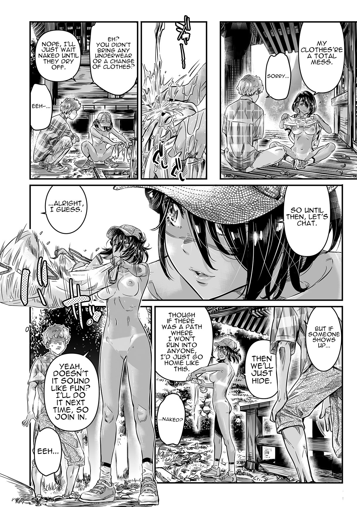 A Slutty Girl Who Was Tanning Seduced Her Virgin Senpai Into Outdoor Sex 2 page 29