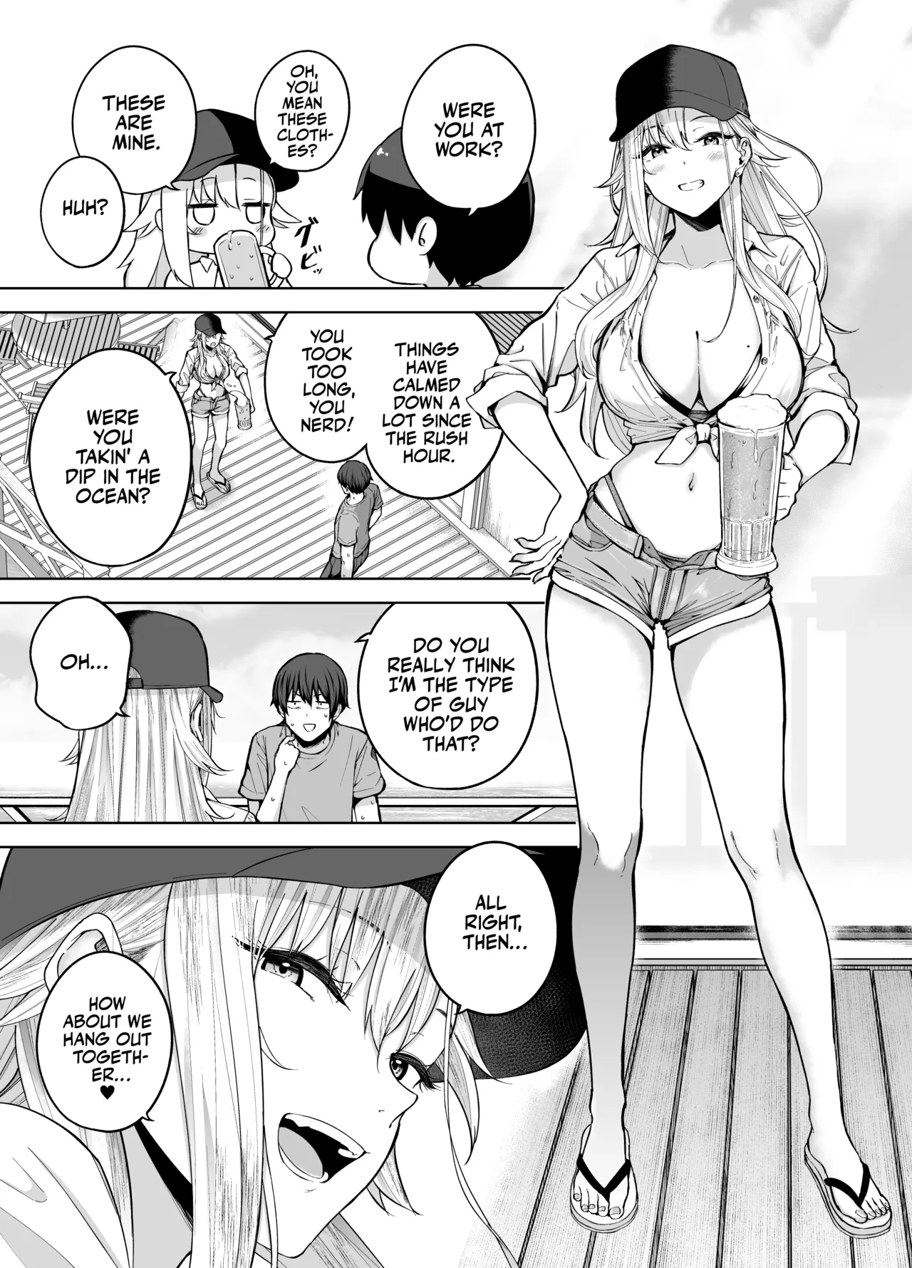 A Slutty Gyaru Exchanges Sex for Coins 2! page 24